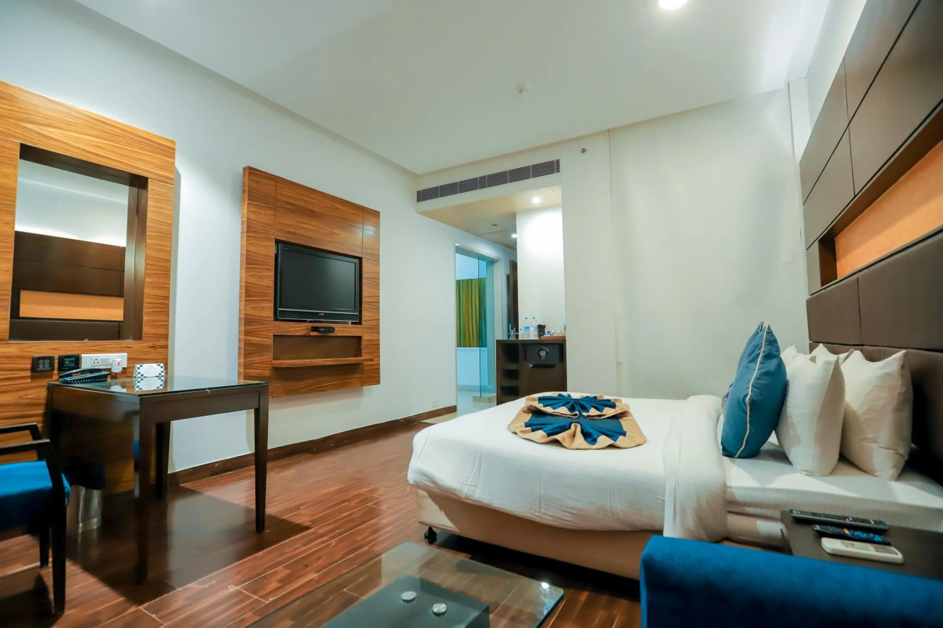 Bed in Bel-La Monde Hotel Chhattarpur South Delhi