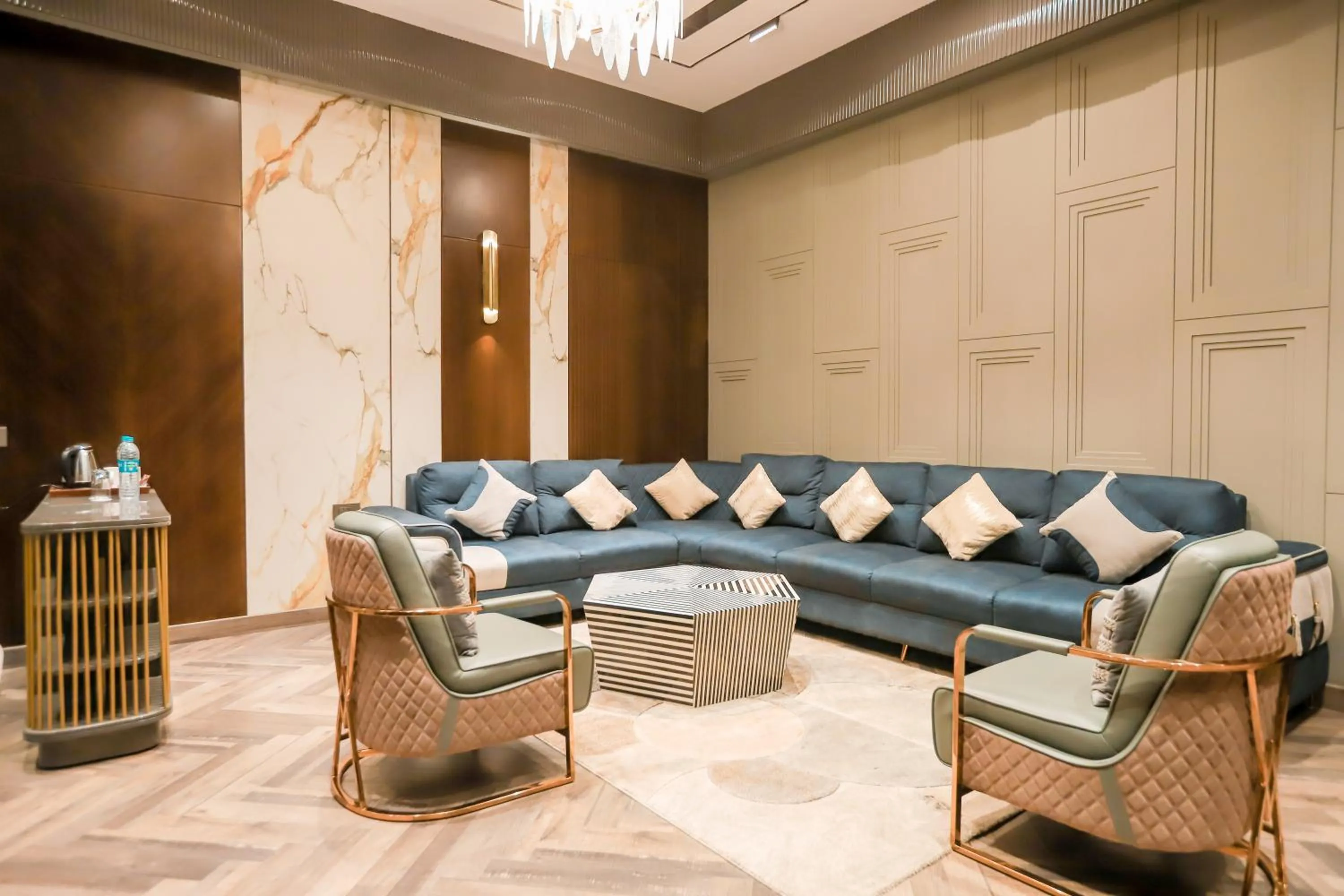 Living room in Bel-La Monde Hotel Chhattarpur South Delhi