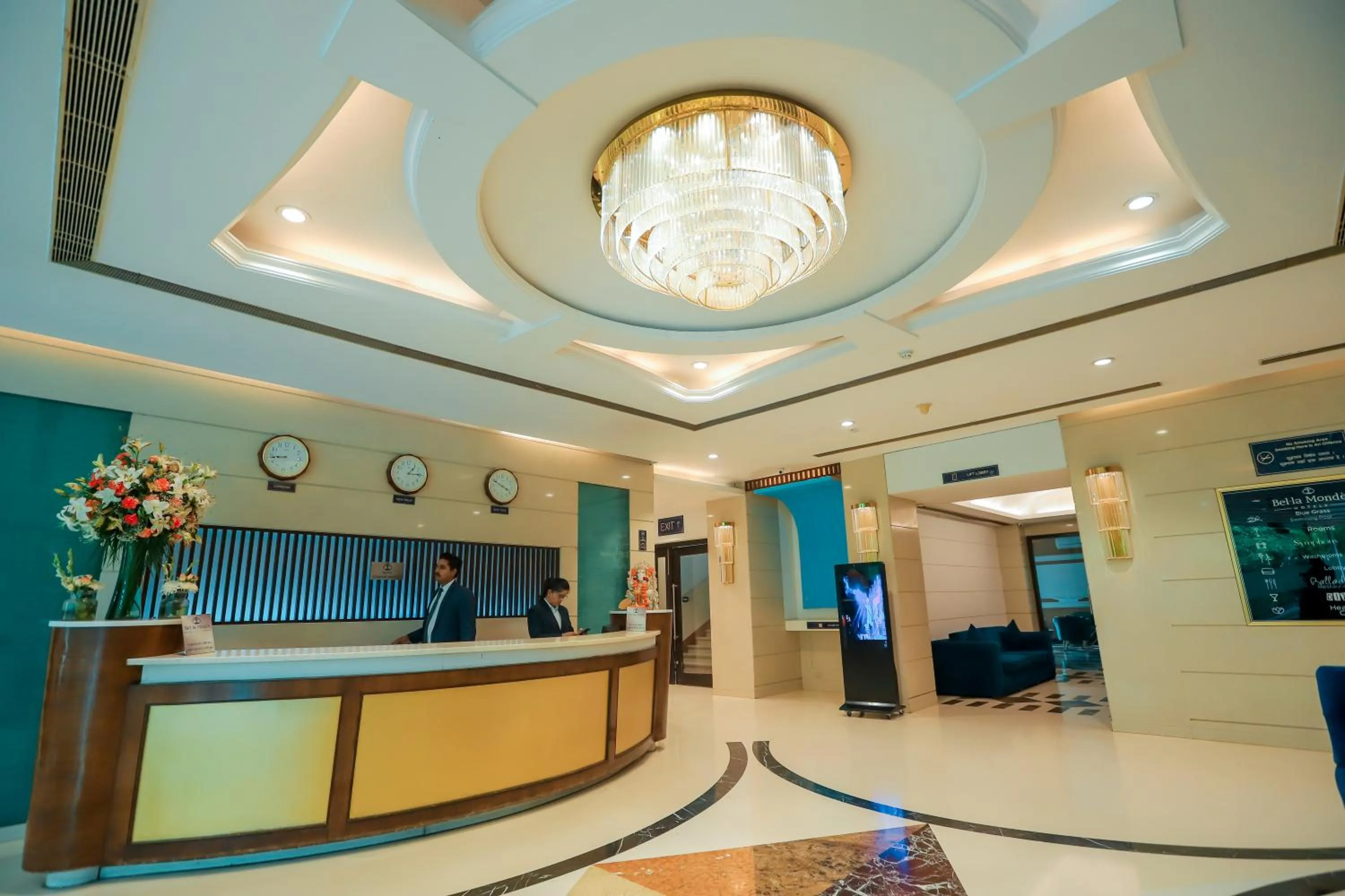 Lobby or reception in Bel-La Monde Hotel Chhattarpur South Delhi