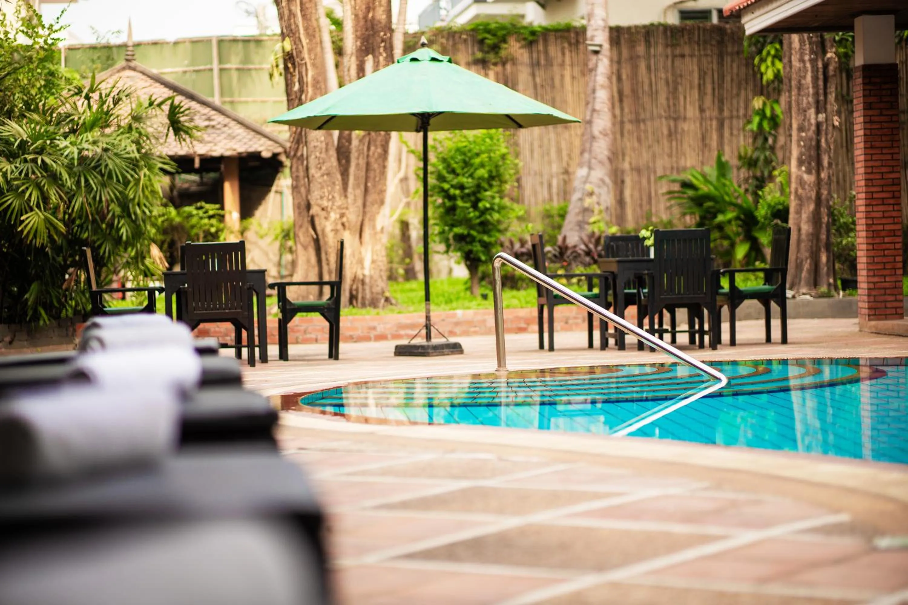 Swimming pool in YASODHARAPURA Residence