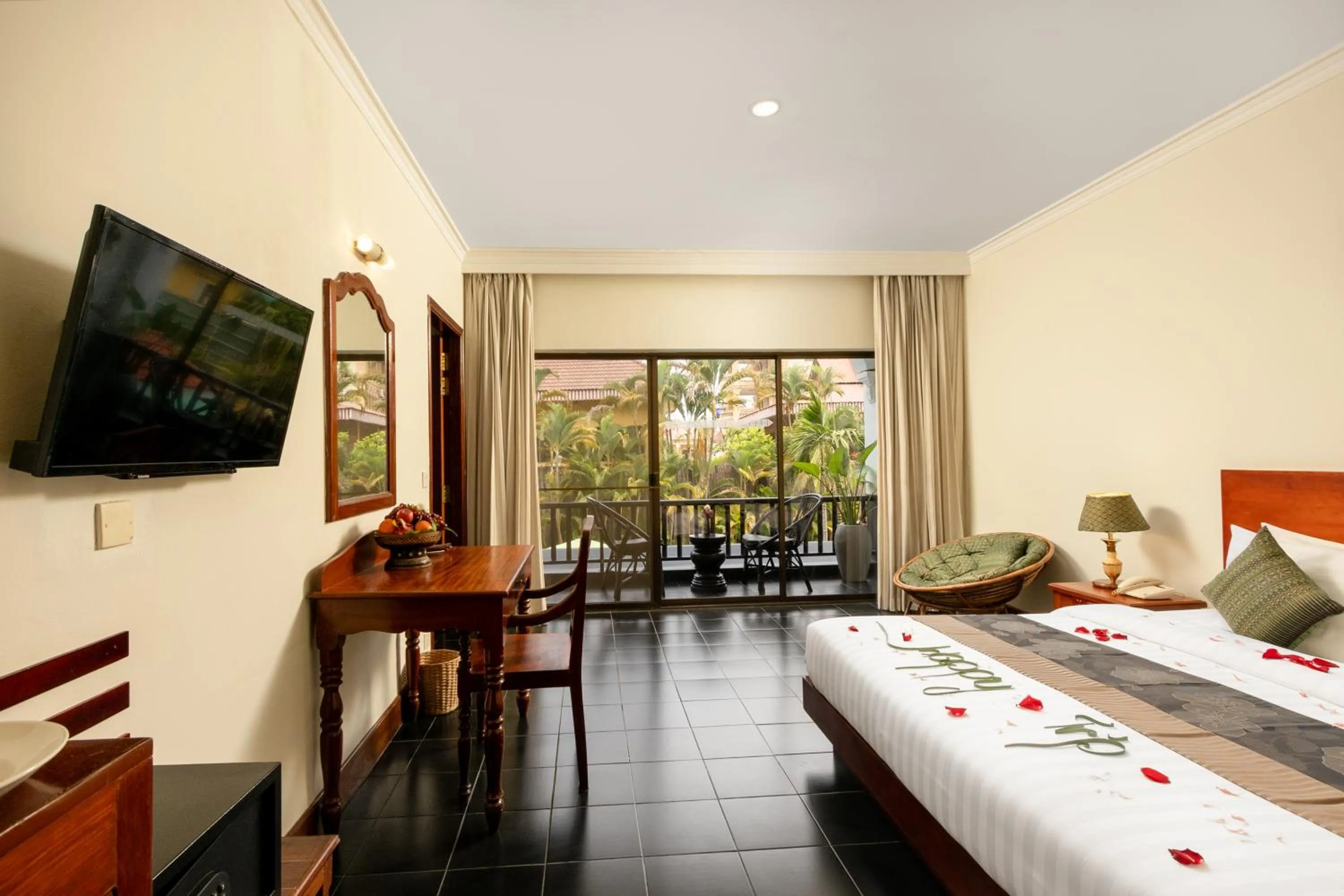 Bed in YASODHARAPURA Residence