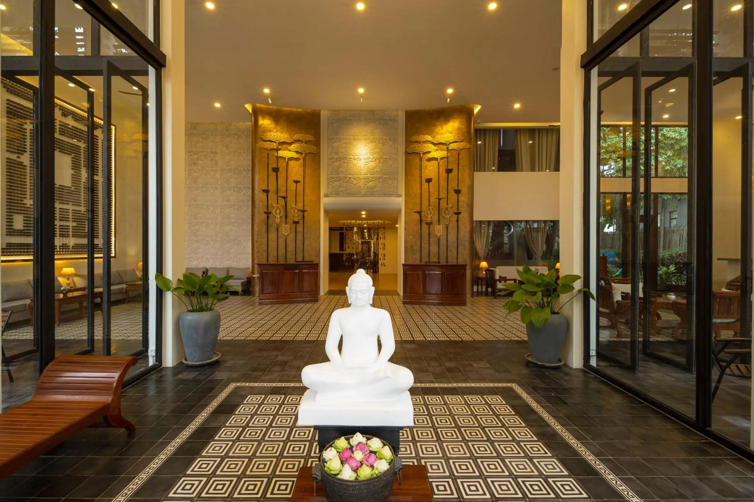 Facade/entrance in YASODHARAPURA Residence