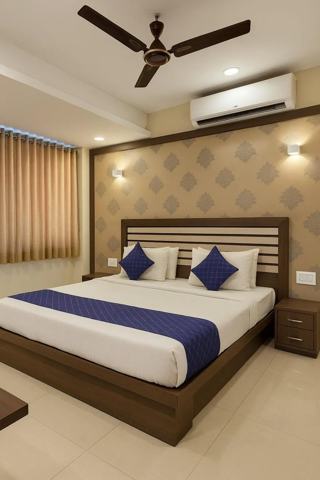 Bed in StayGuru Hotel Atithi