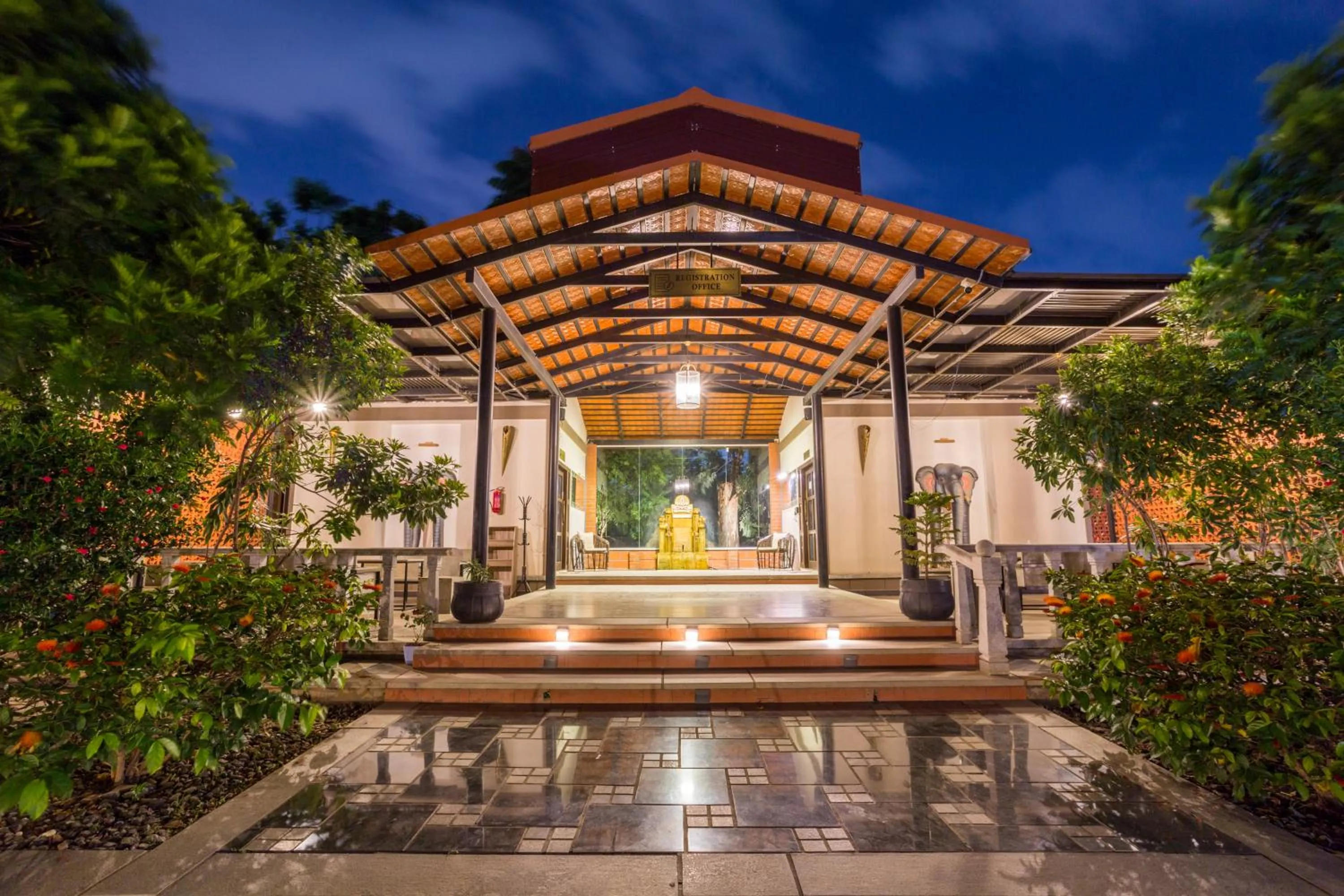 Property building in Nirantara Resort & Spa