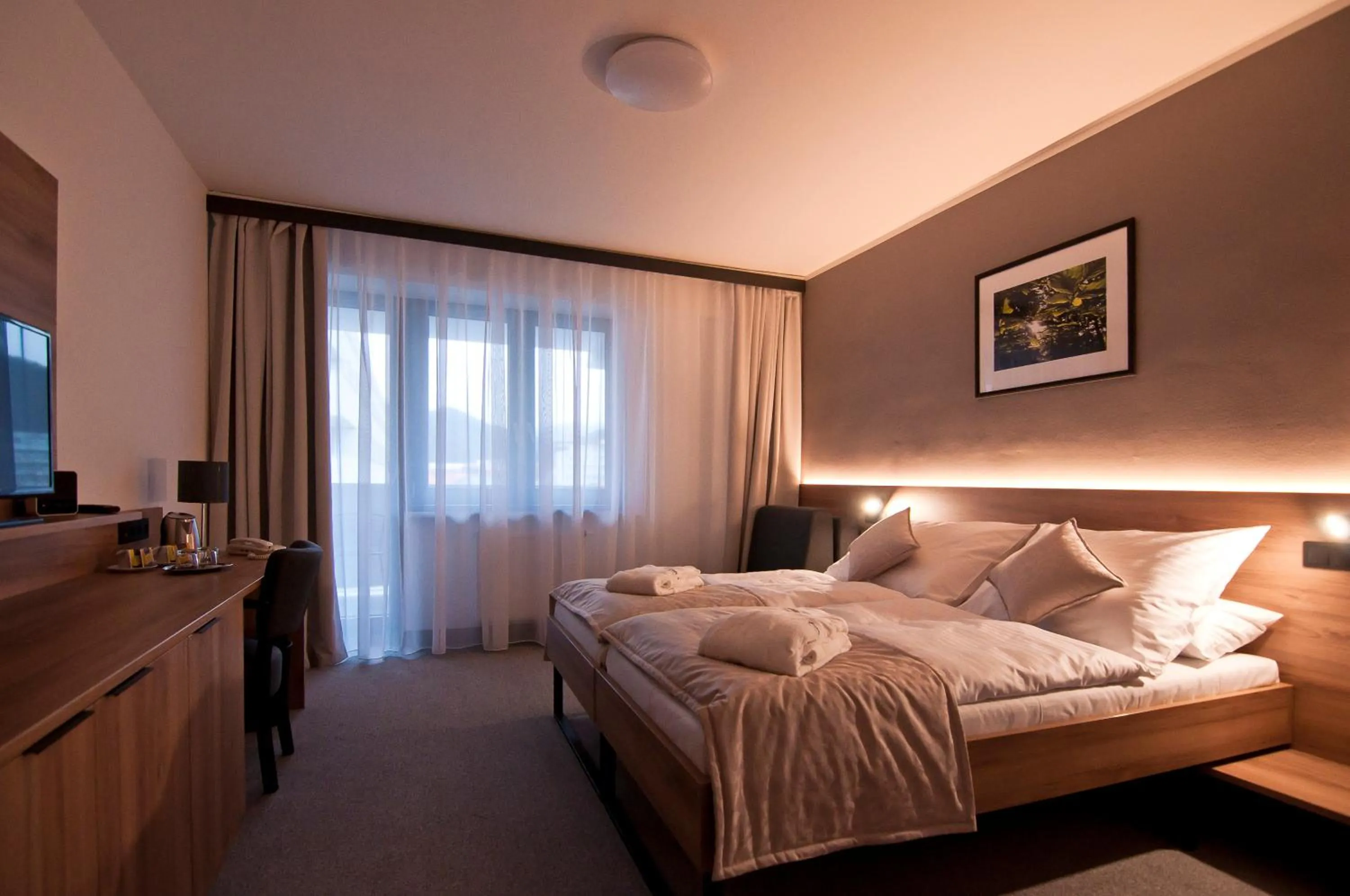 Bed in Hotel Slovakia