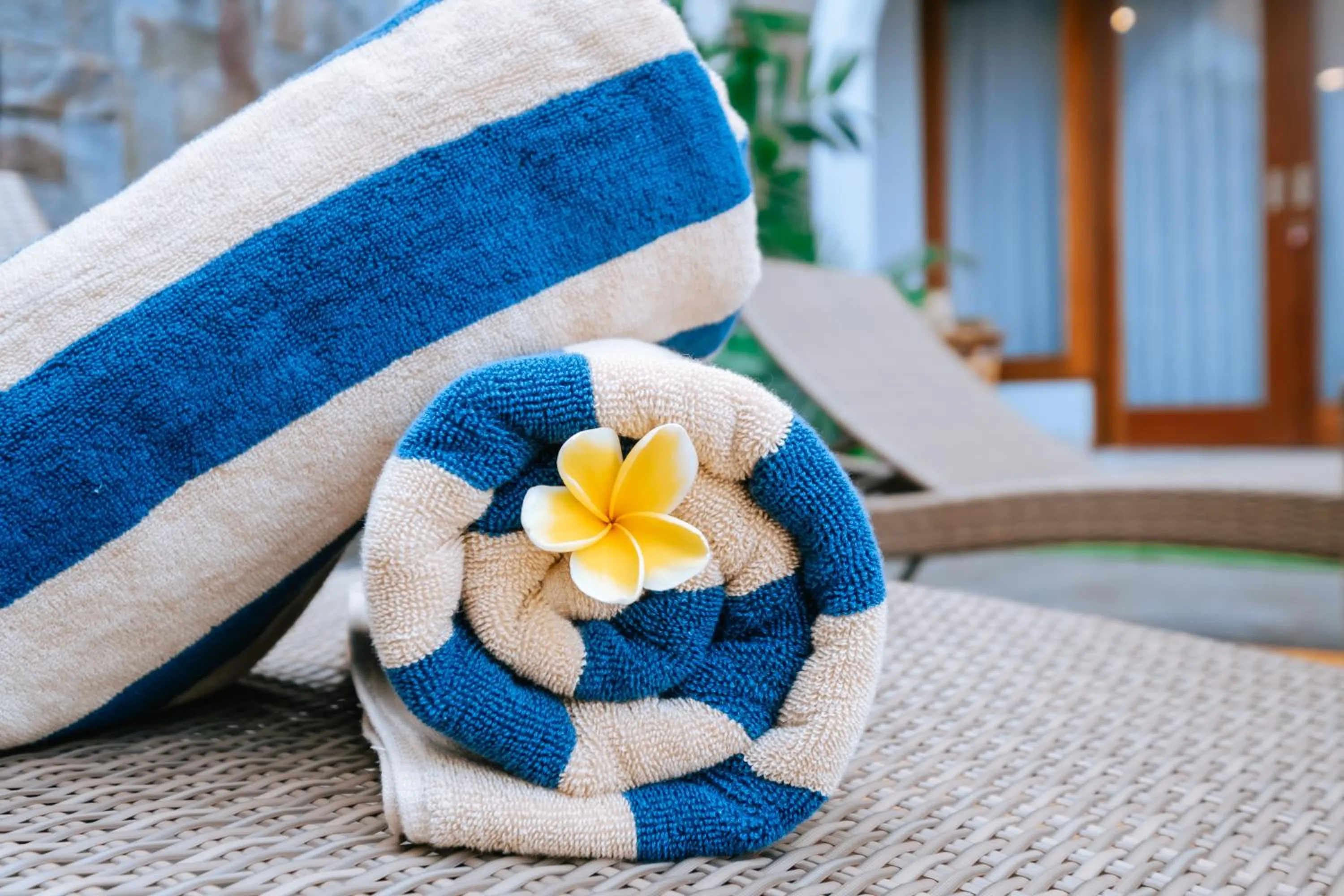 towels in Villa Koura Kuta