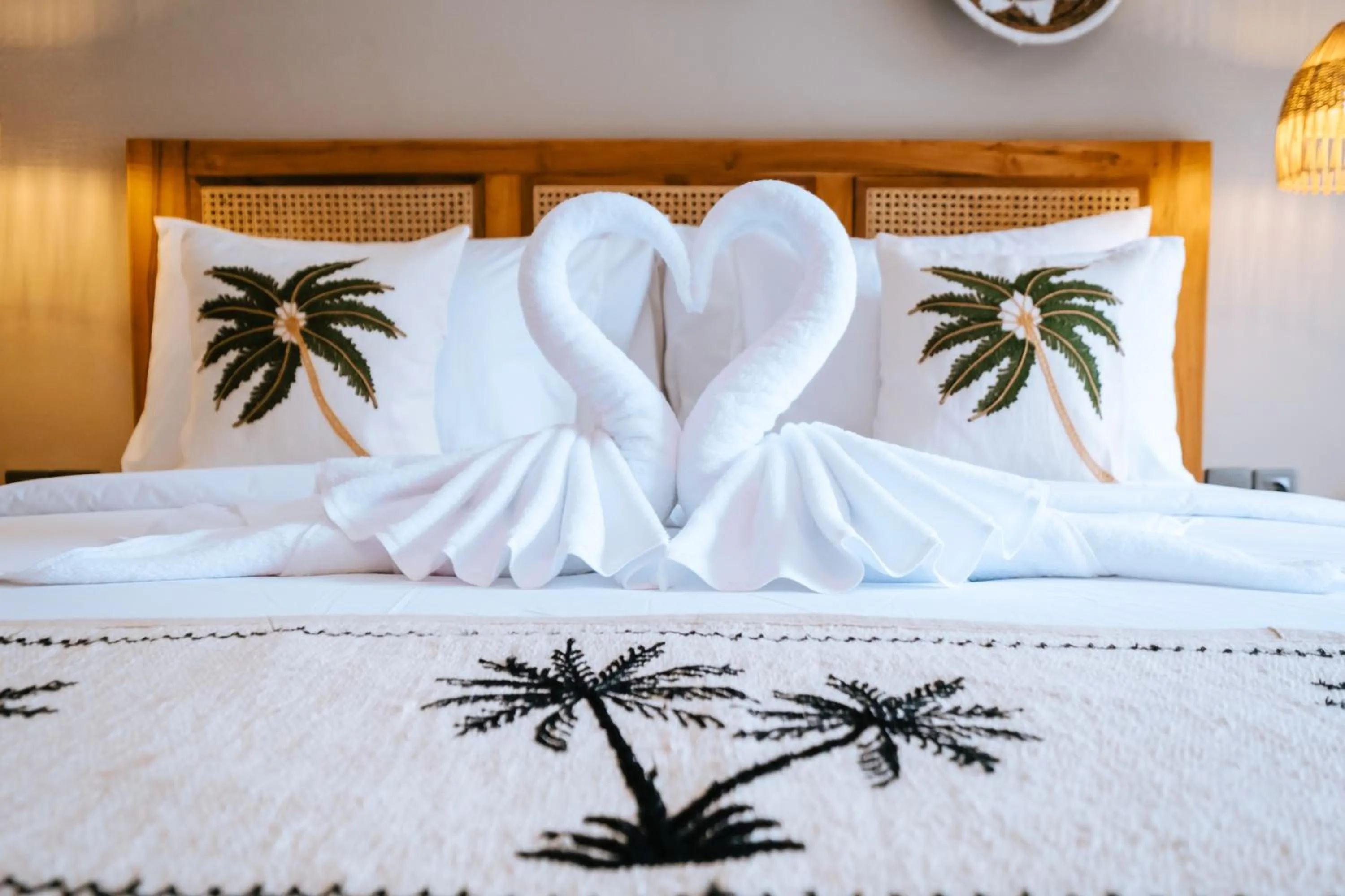 Bed in Villa Koura Kuta