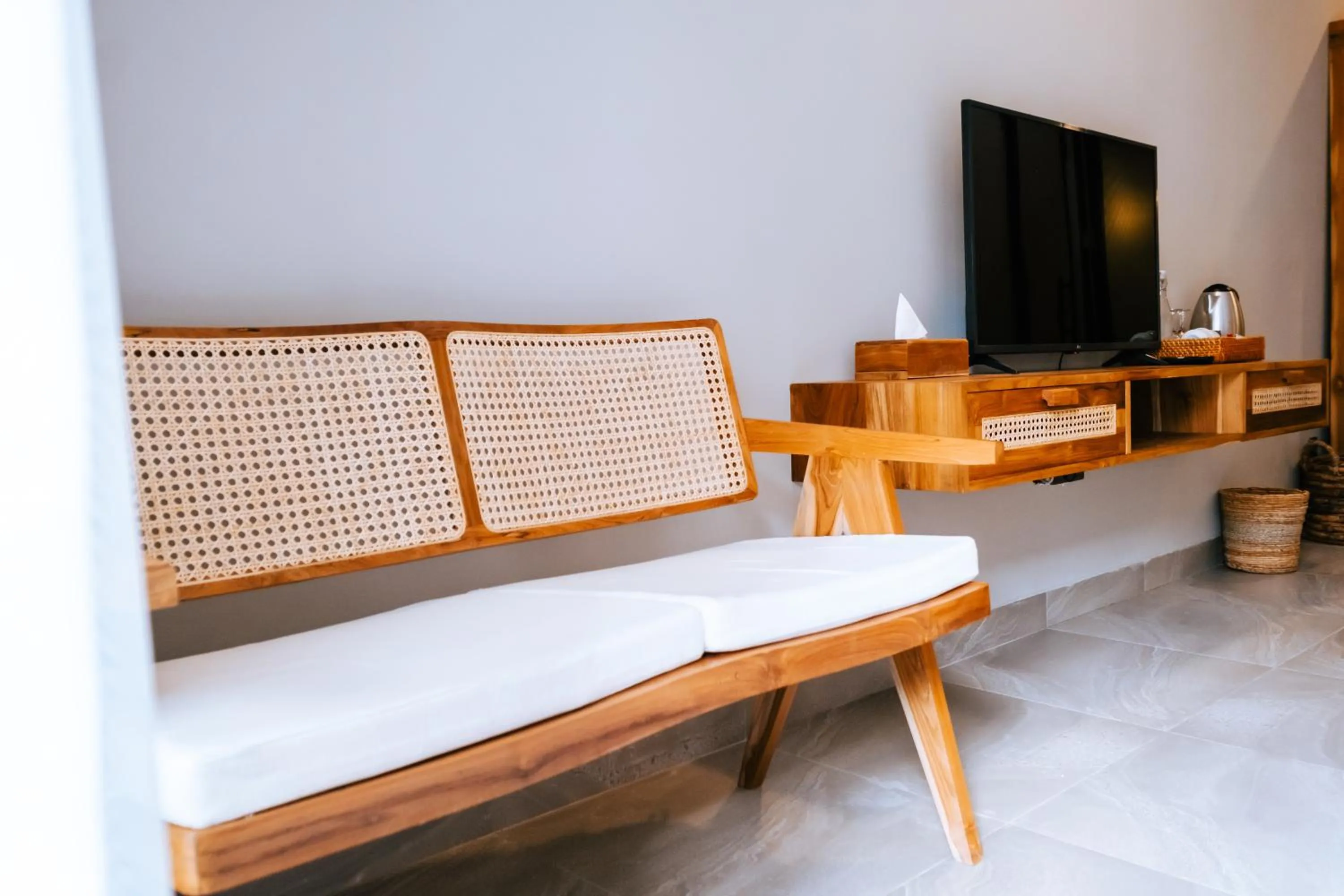 Seating area in Villa Koura Kuta