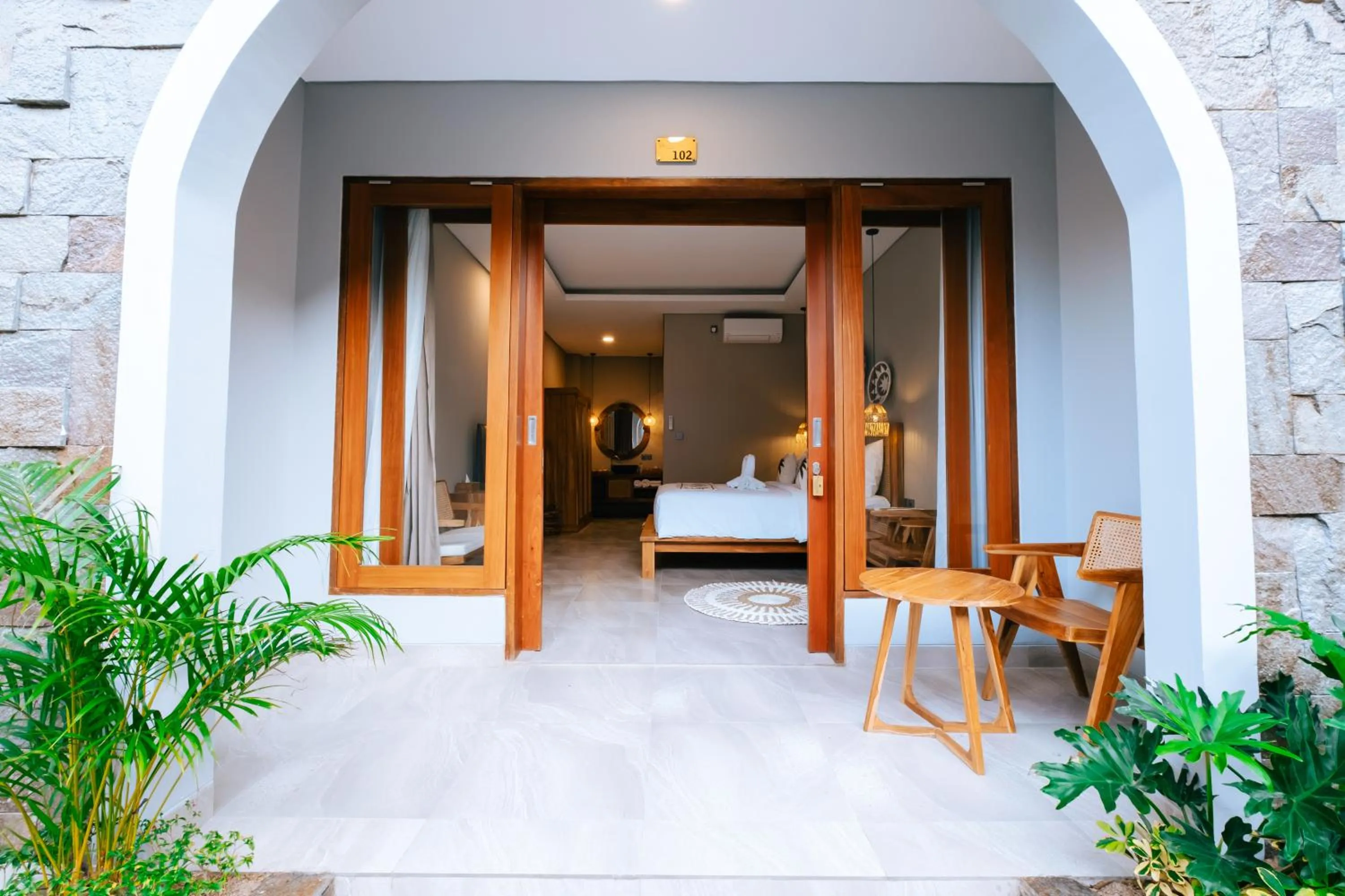 Bedroom in Villa Koura Kuta