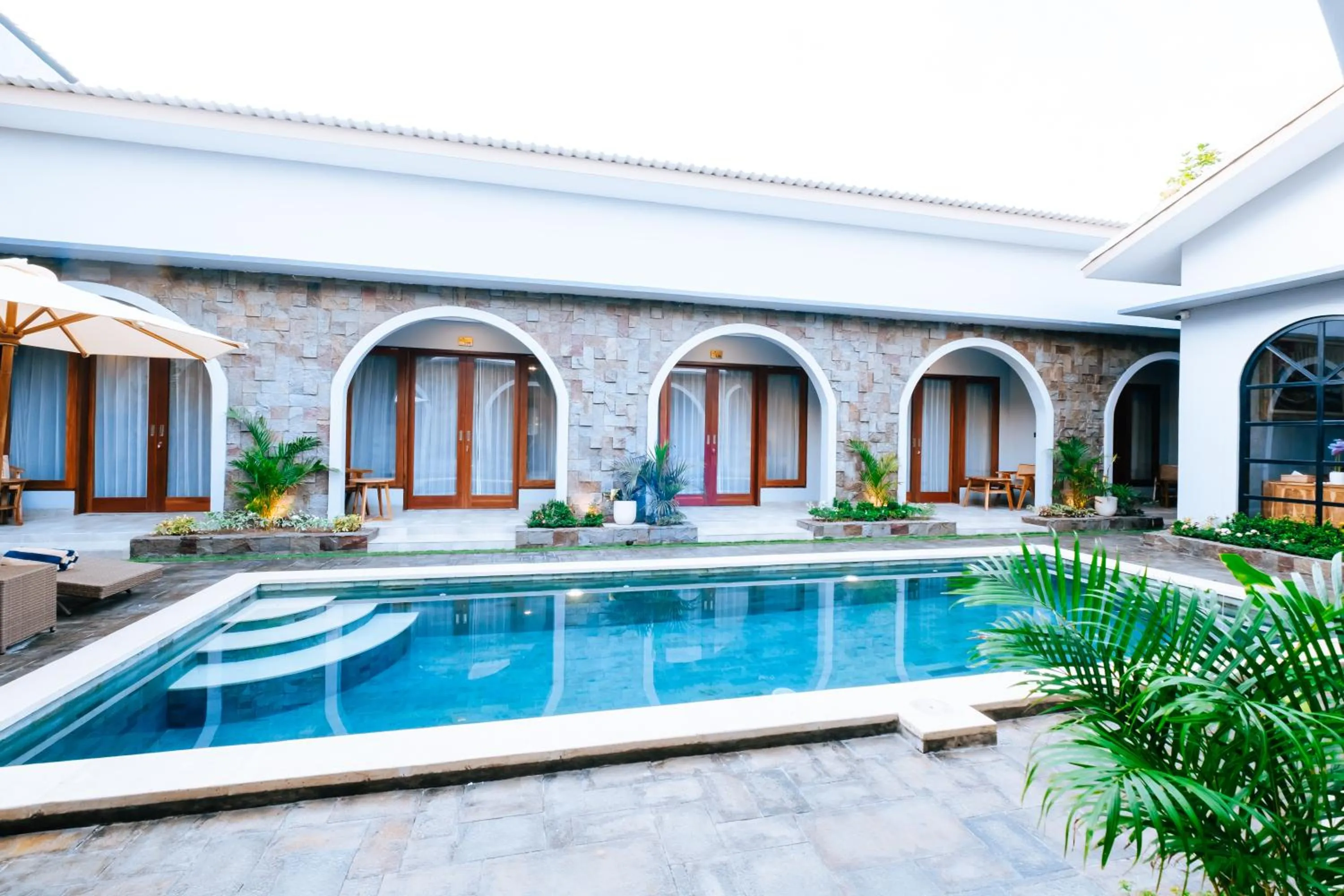Swimming pool in Villa Koura Kuta