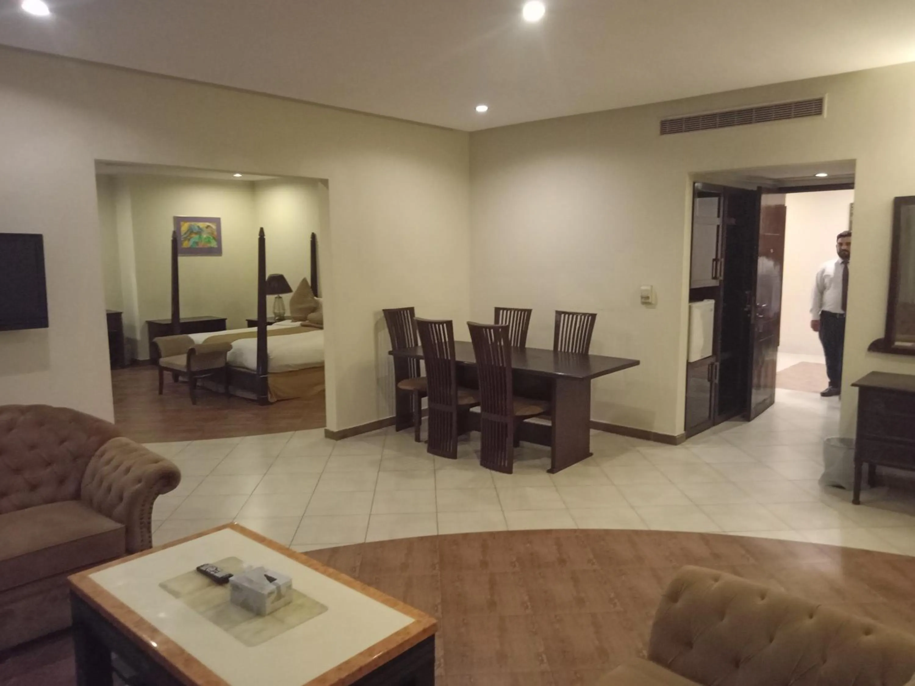 Seating area in Grand Regency