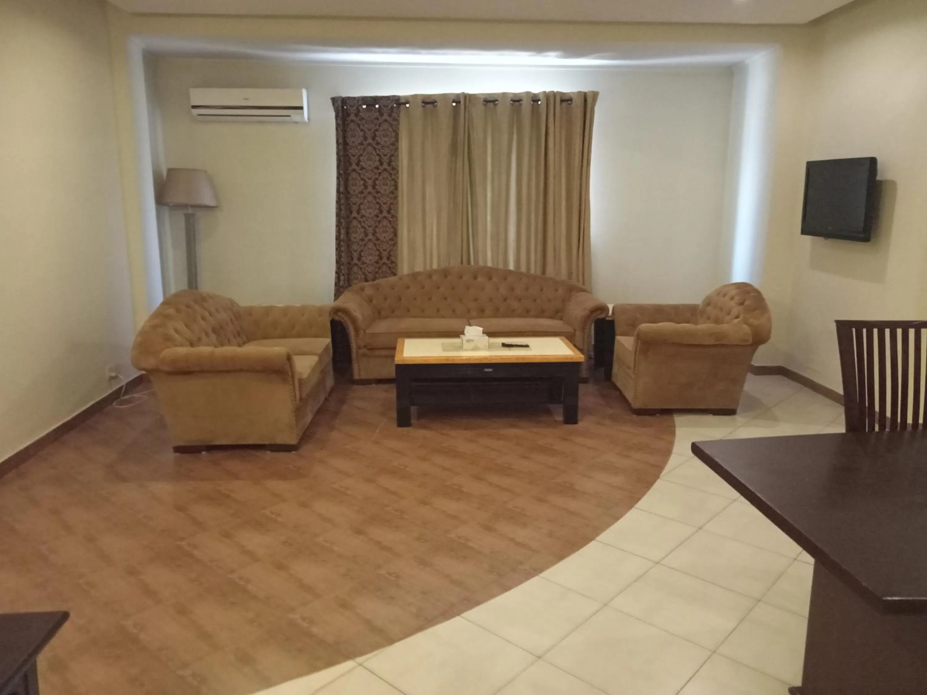 Seating area in Grand Regency