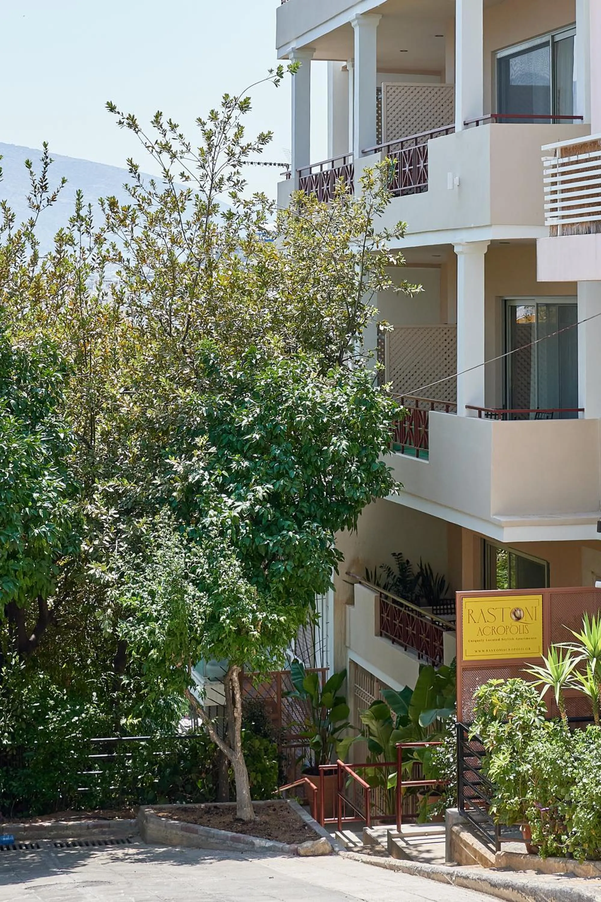 Property building in Rastoni Acropolis Uniquely Located Stylish Apartments