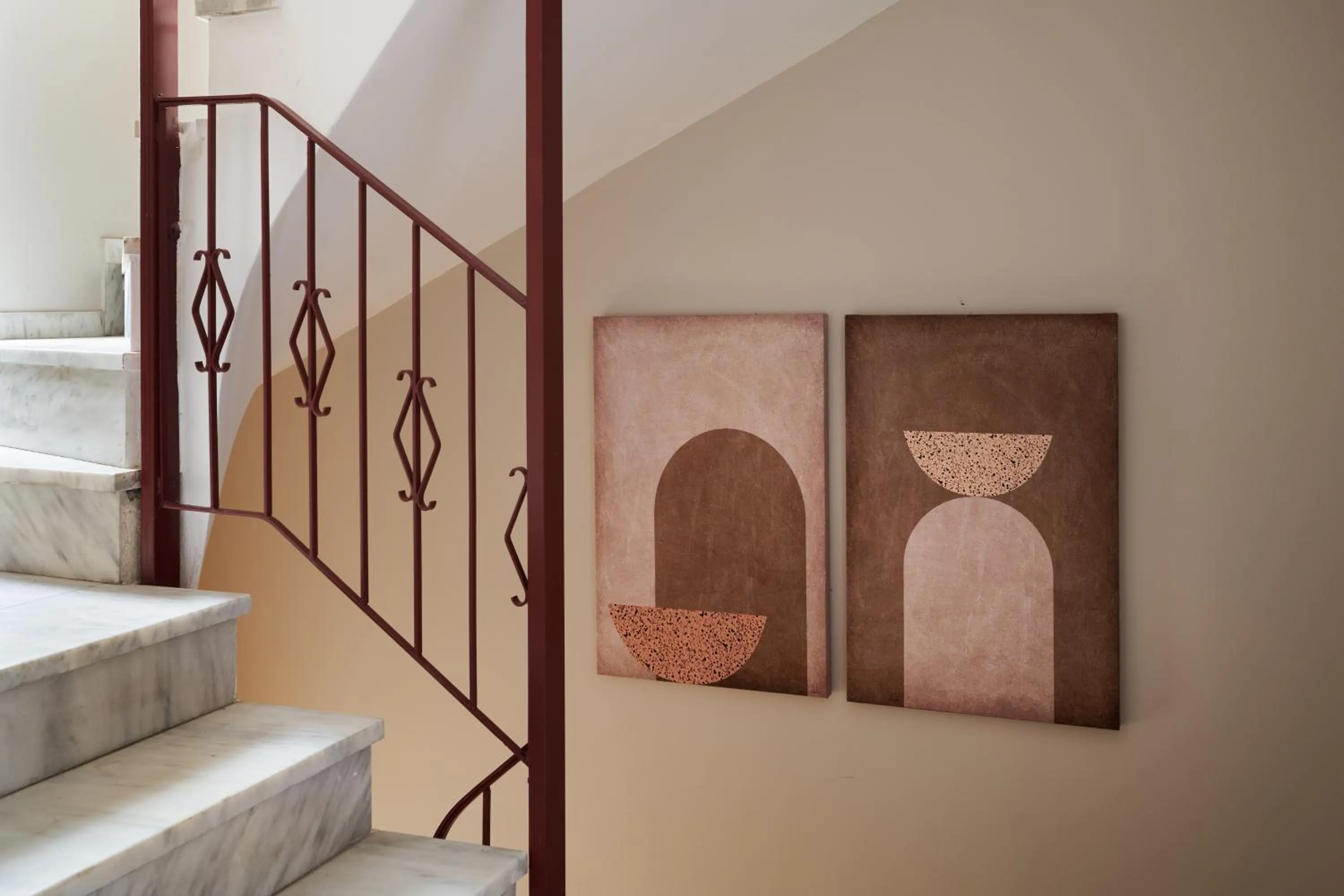 Decorative detail in Rastoni Acropolis Uniquely Located Stylish Apartments