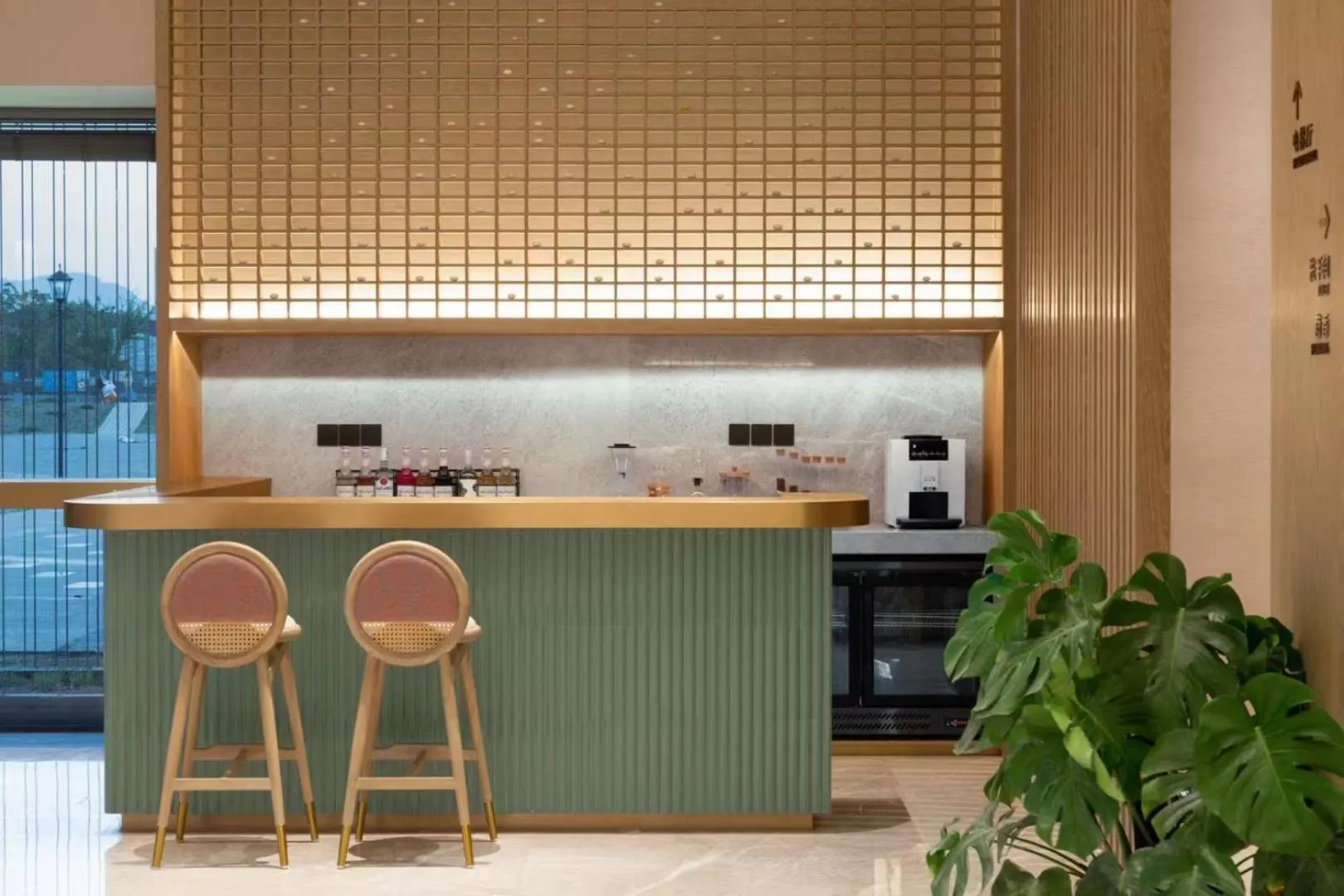 Lobby or reception in Suzhou Xushuguan Blossm House