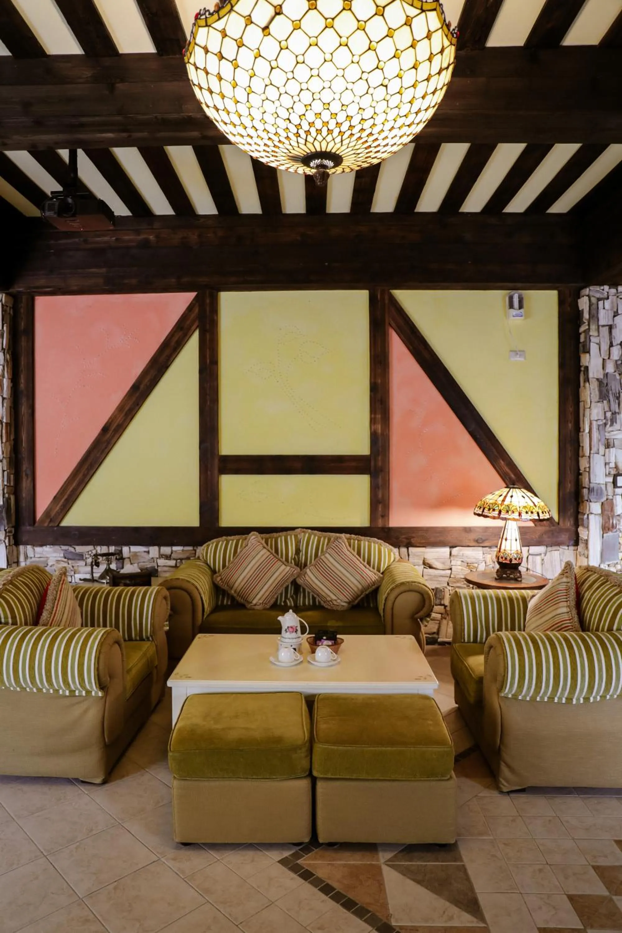 Living room in 日初雲來民宿