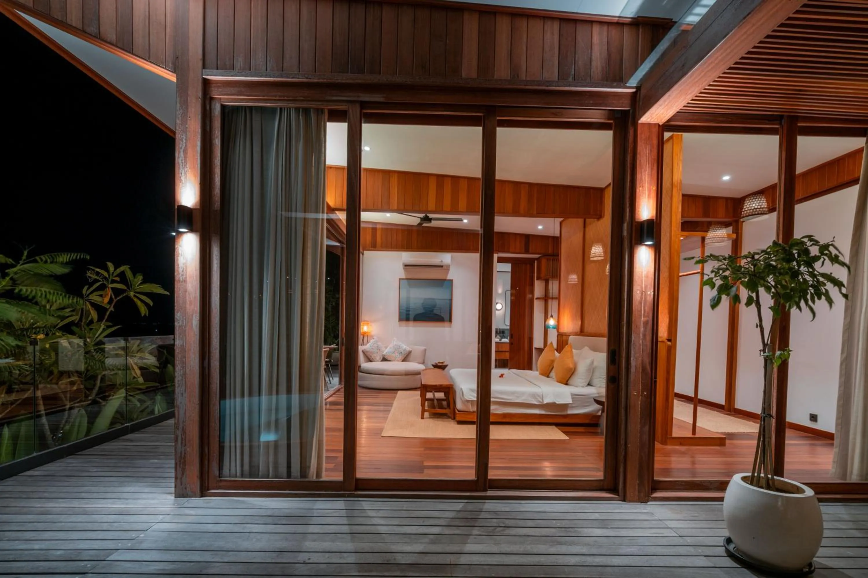 Bedroom in Ocean View Villas by Grün