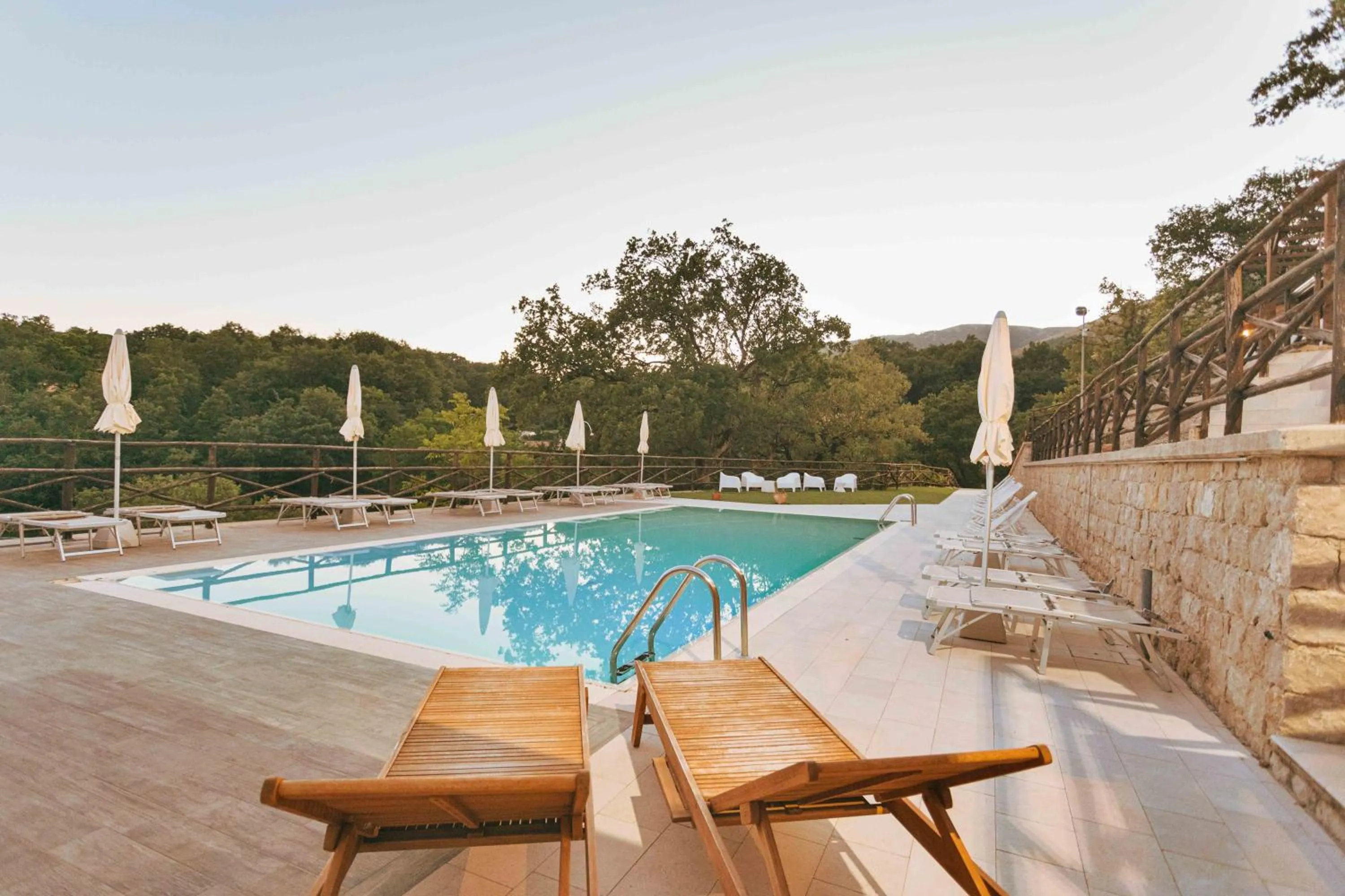 Swimming pool in Agriturismo La Sfruscià Resort