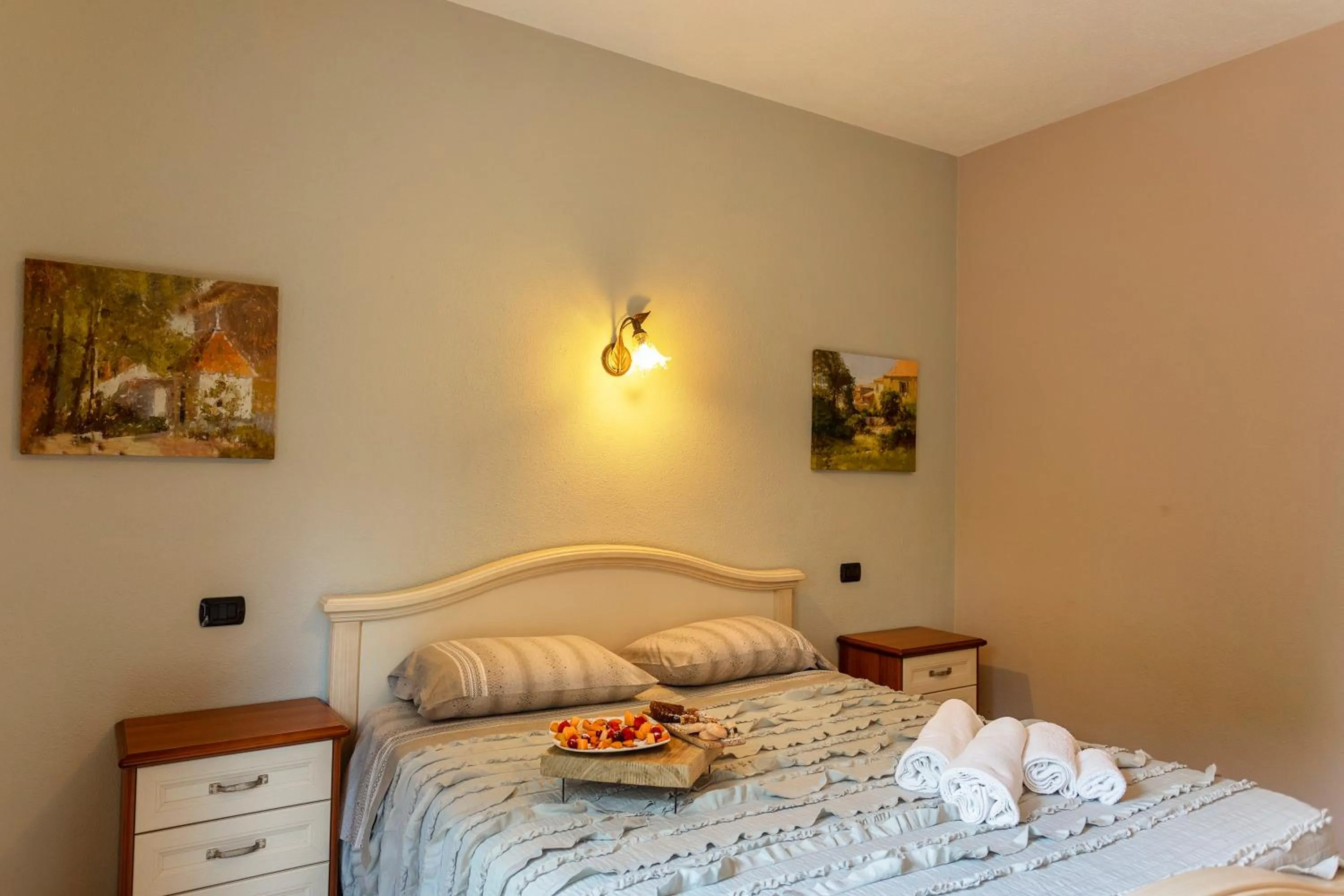 Bed in Agriturismo La Sfruscià Resort