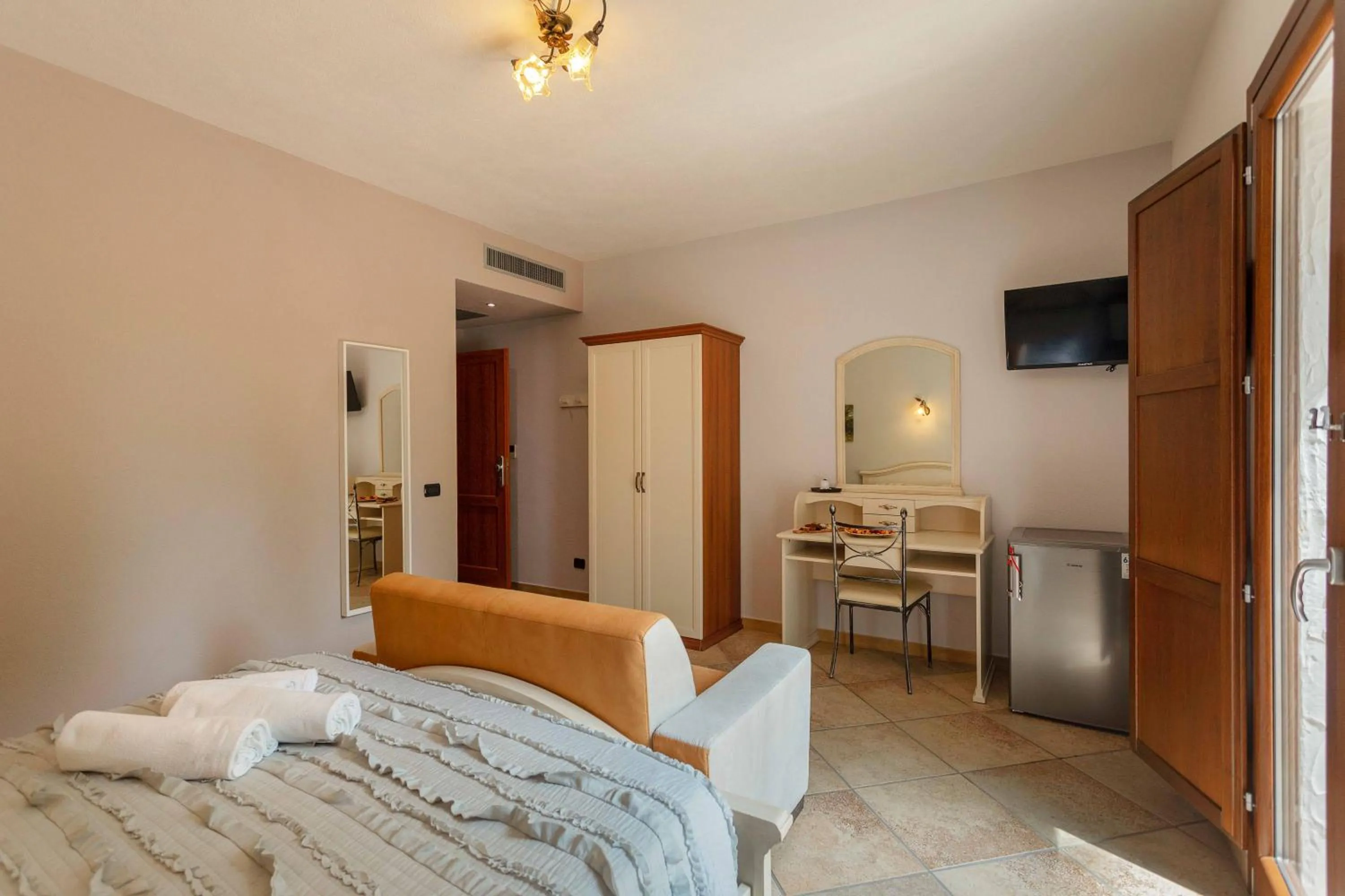 Bed in Agriturismo La Sfruscià Resort