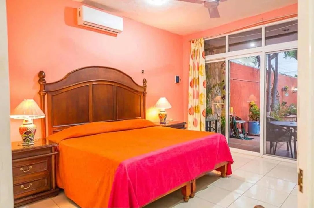 Bed in Hotel Maria's Nicte Ha