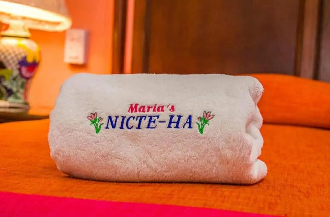 Bed in Hotel Maria's Nicte Ha