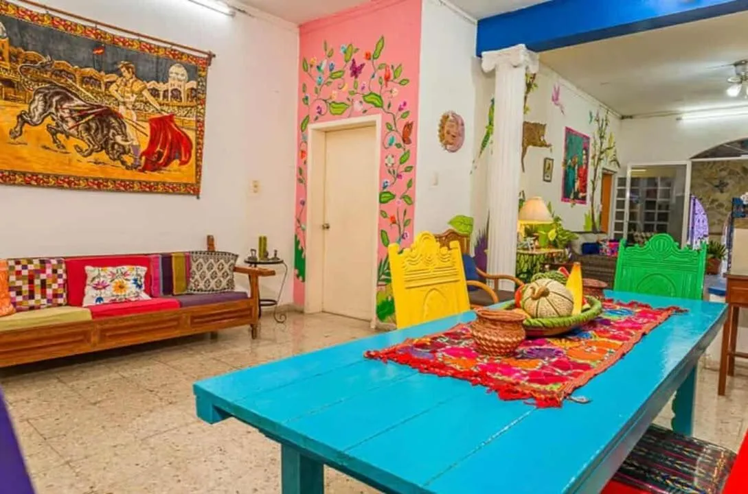 Living room in Hotel Maria's Nicte Ha