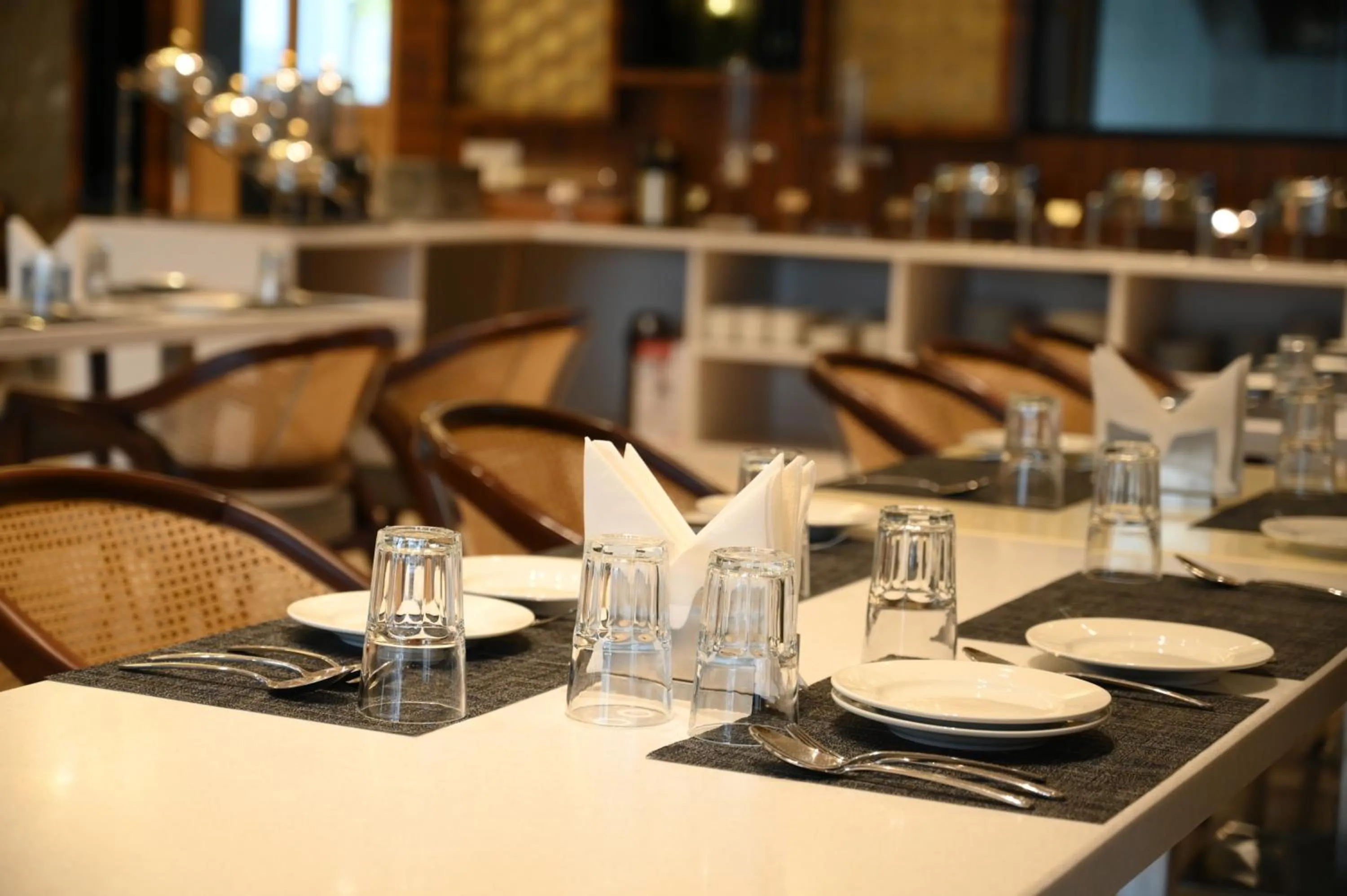 Restaurant/places to eat in The Mudra Hotel