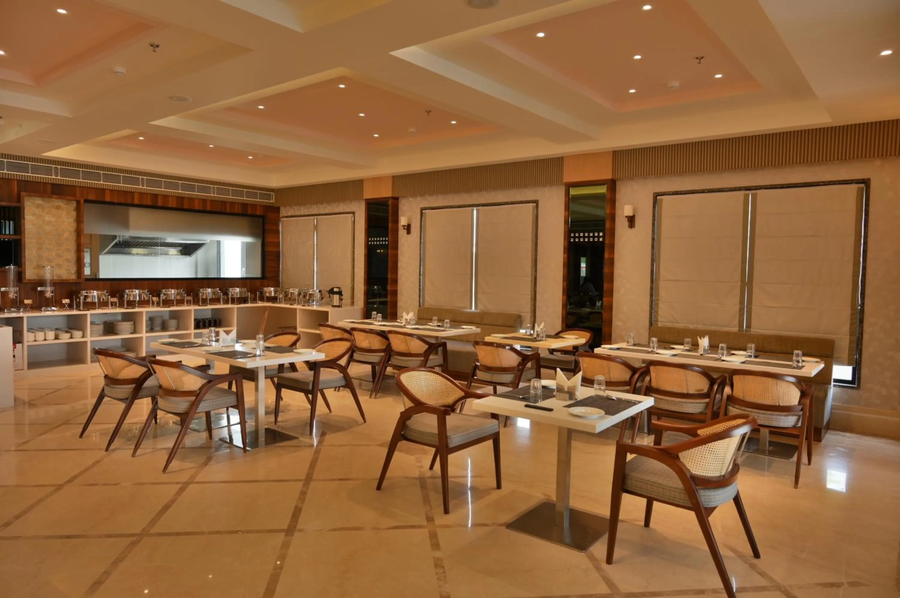 Restaurant/places to eat in The Mudra Hotel