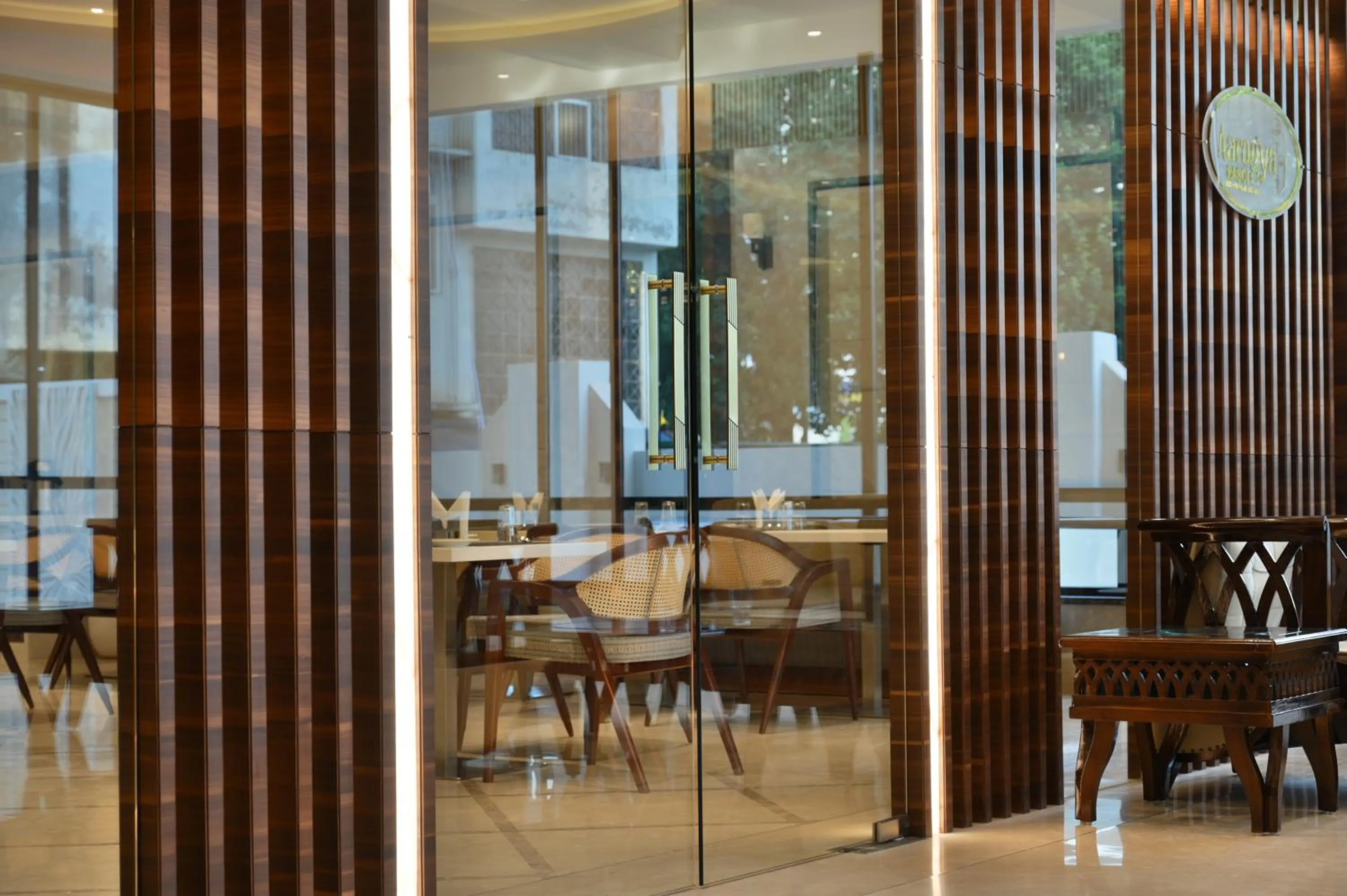 Restaurant/places to eat in The Mudra Hotel