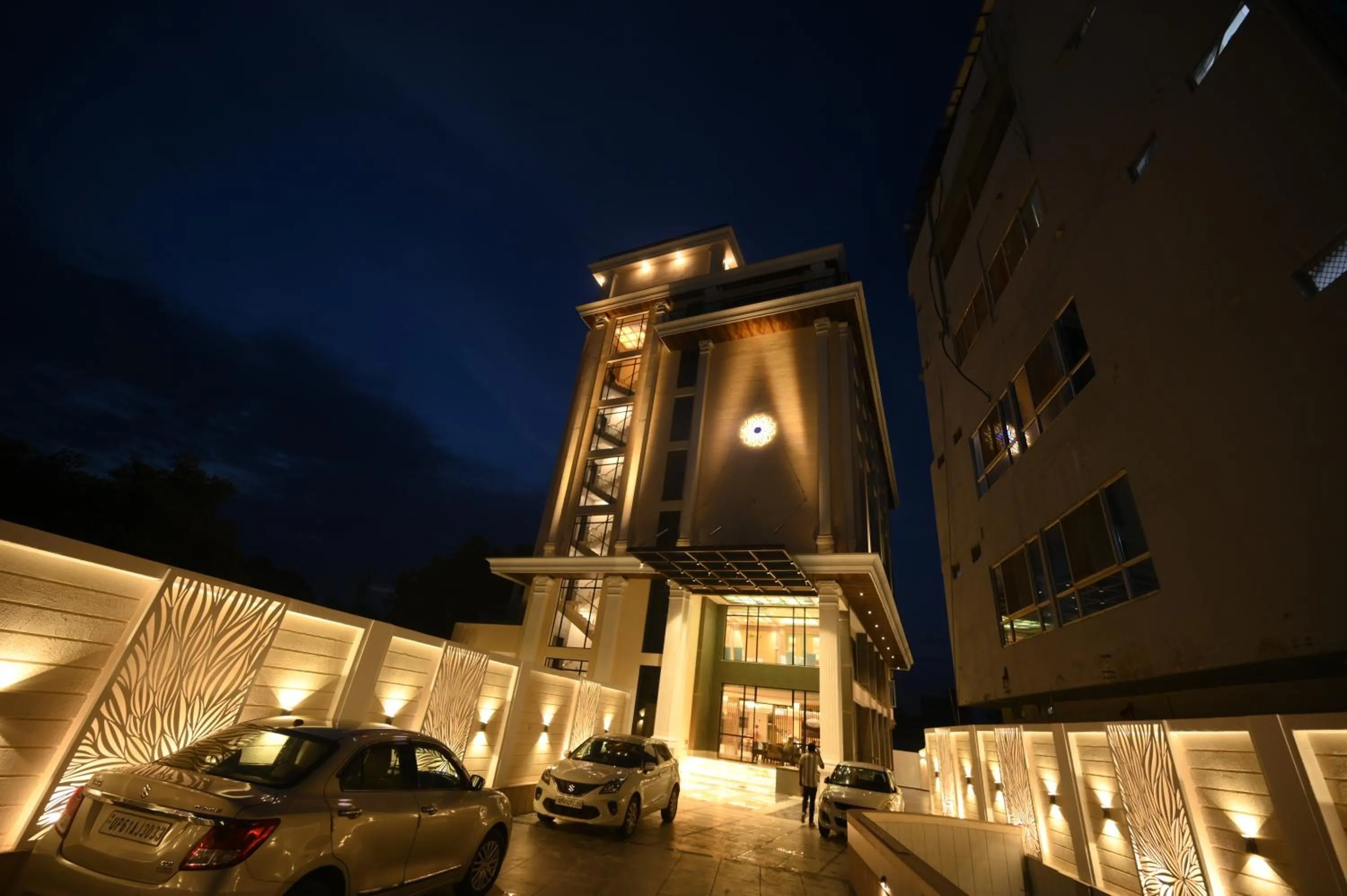 Property building in The Mudra Hotel