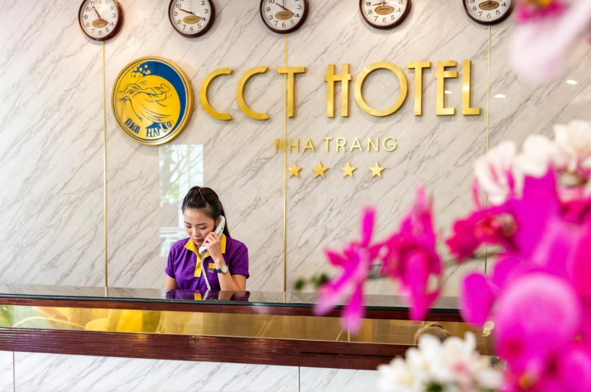 Lobby or reception in CCT Luxury Hotel