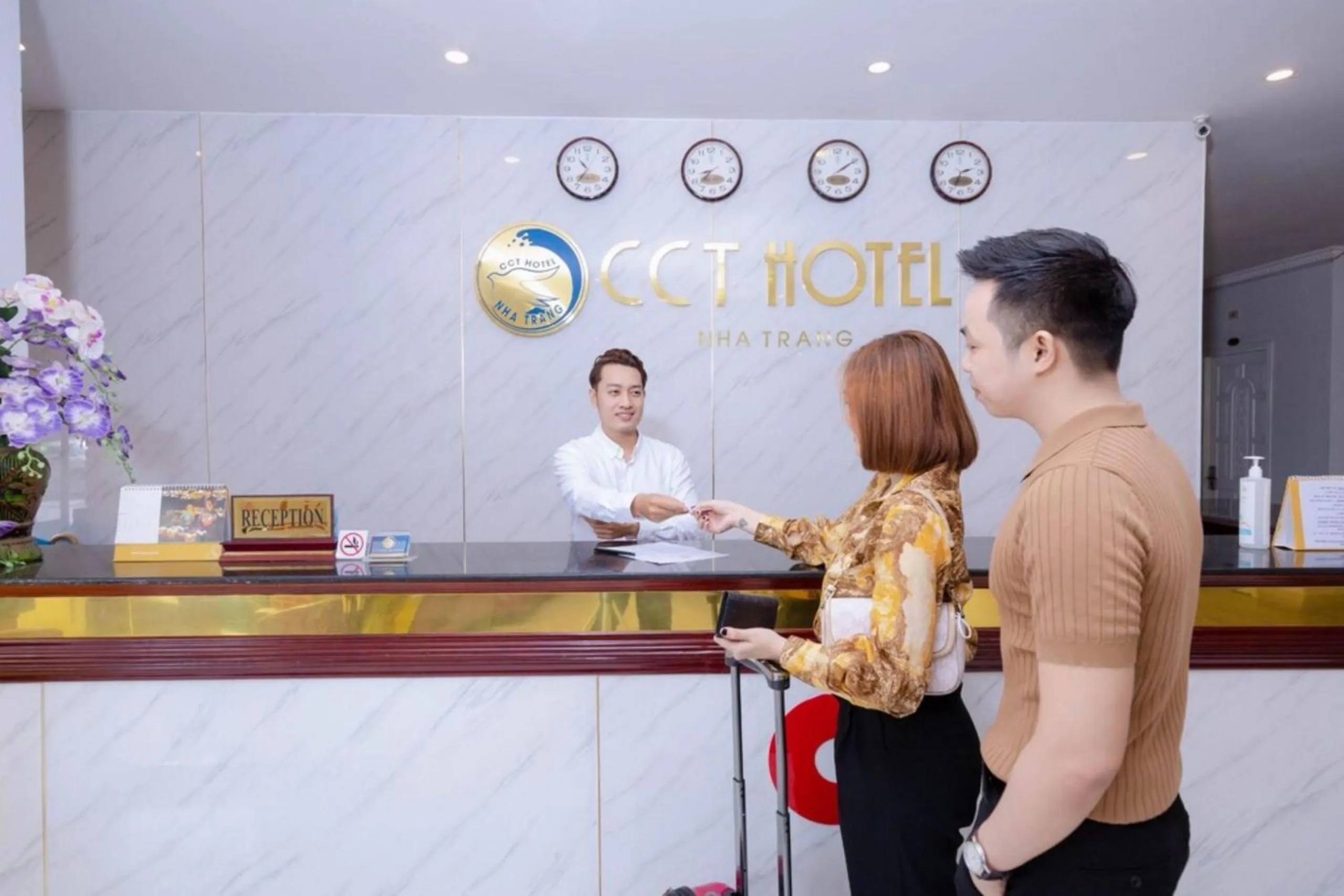 Staff in CCT Luxury Hotel