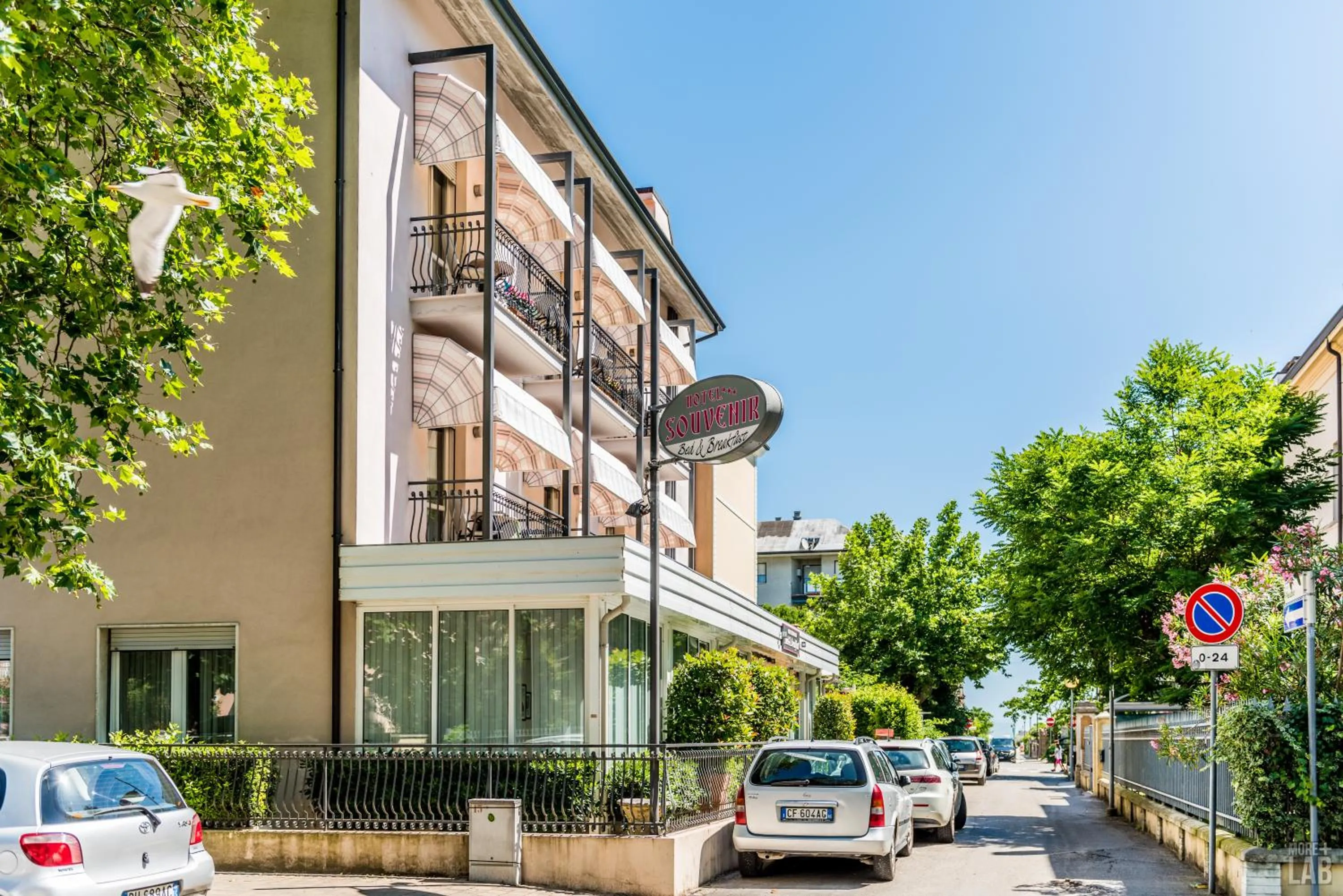 Property building in B&B Hotel Souvenir