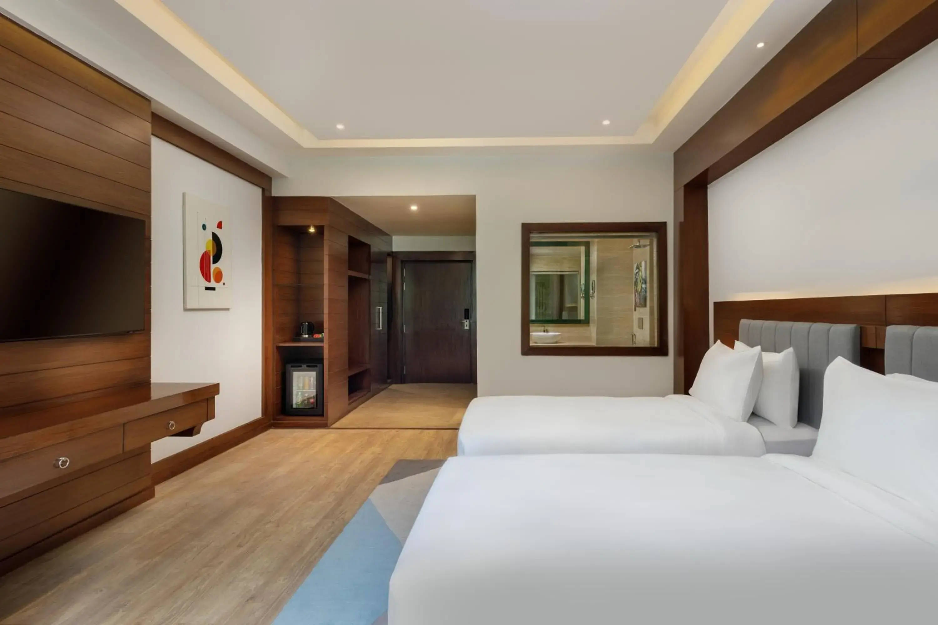 Premium Twin Room with Hills View in Holiday Inn Resort Kathmandu Budhanilkantha by IHG Premium Twin Room with Hills View in Holiday Inn Resort Kathmandu Budhanilkantha by IHG