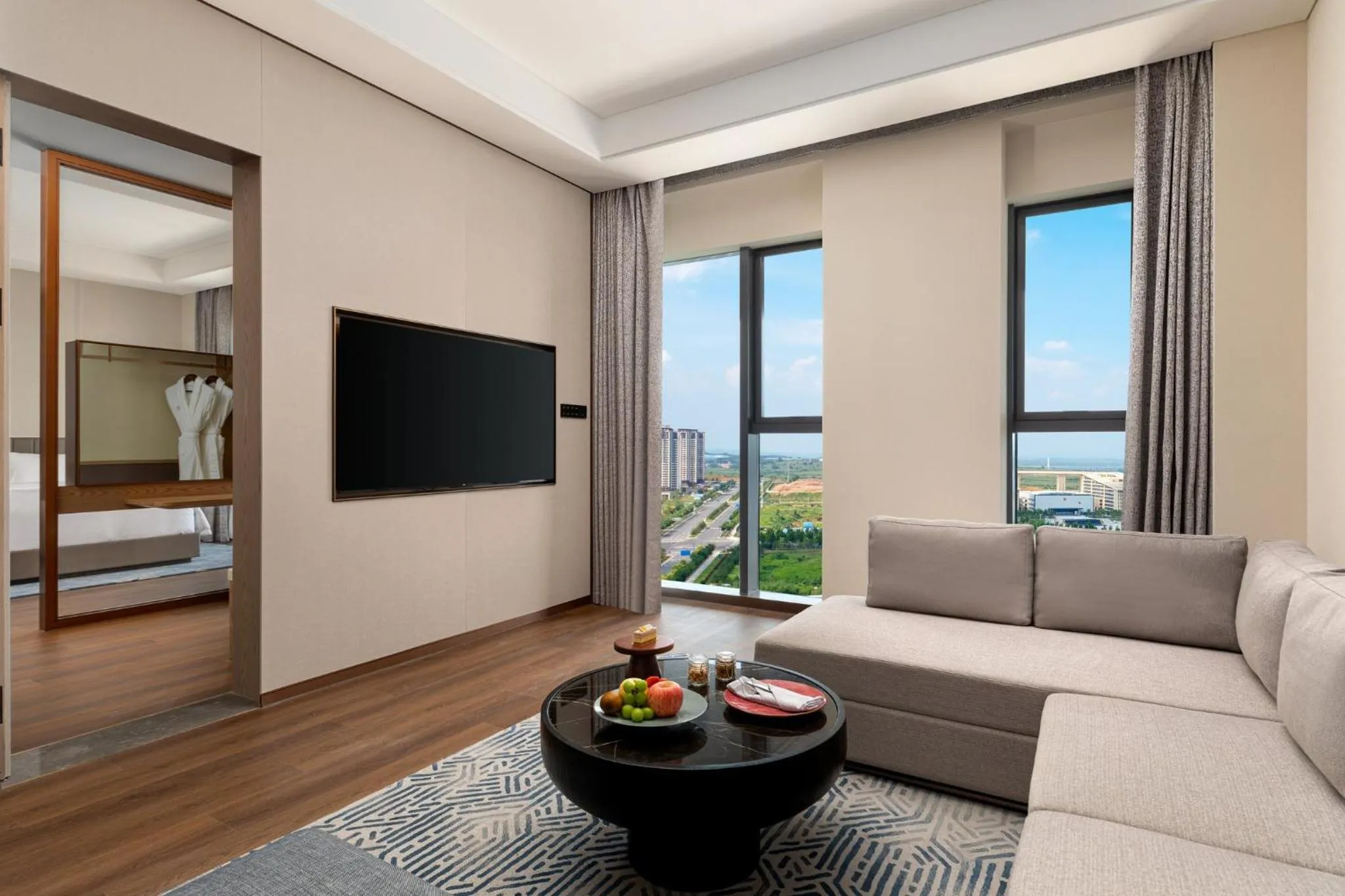 Photo of the whole room, Bed in voco Jincheng Danhe by IHG