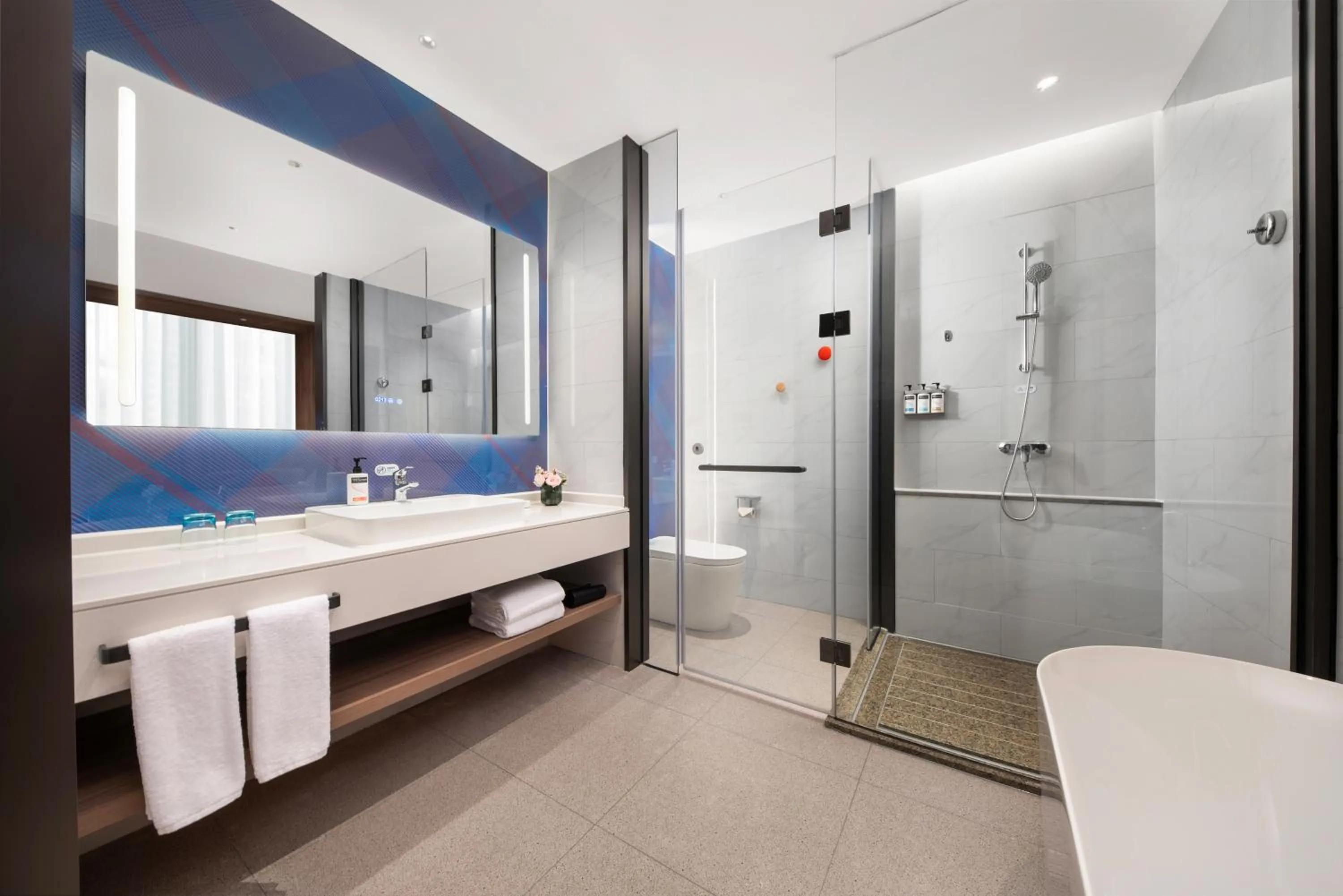 Bathroom in Holiday Inn Express Beijing Mentougou by IHG