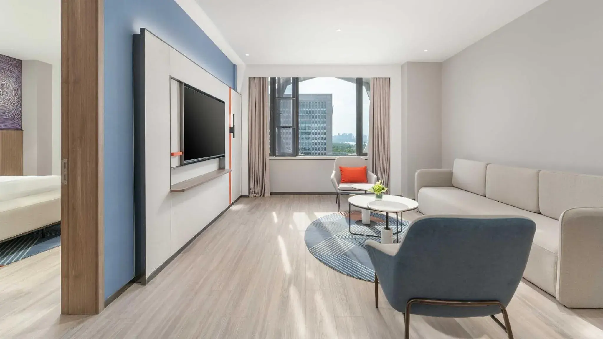 One-Bedroom Suite in Holiday Inn Express Wuhan Jinyin Lake One-Bedroom Suite in Holiday Inn Express Wuhan Jinyin Lake