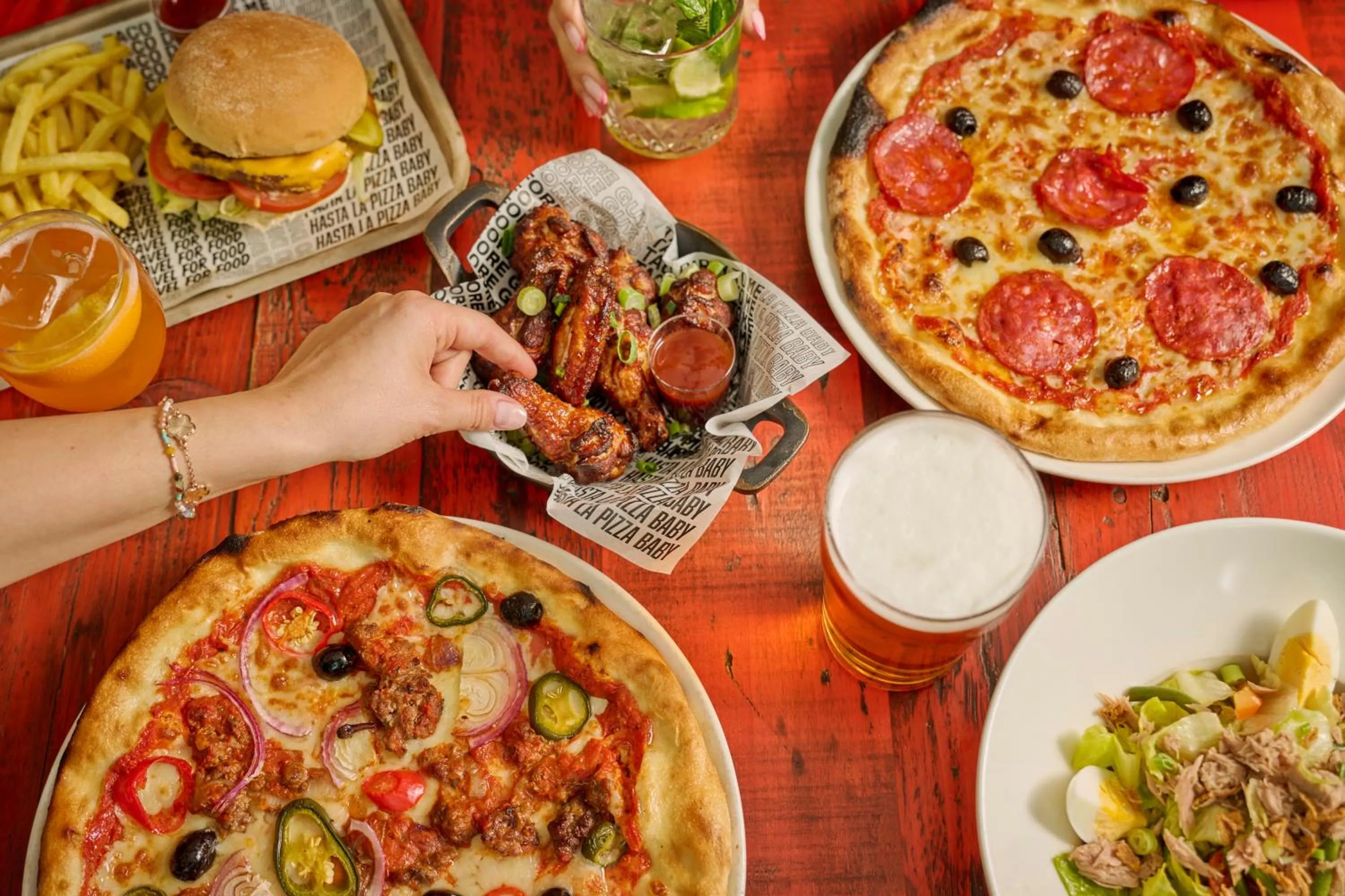 Food and drinks in Generator Paris