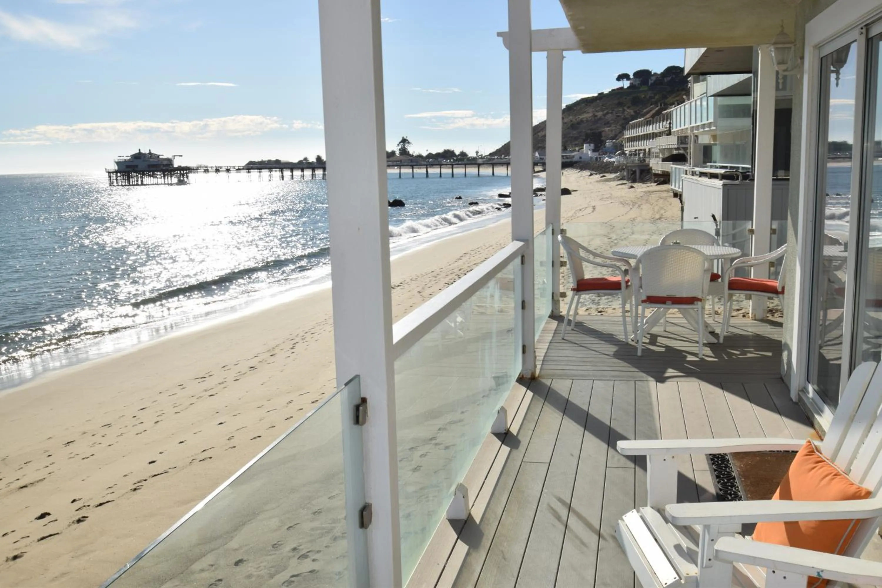 Balcony/Terrace in Malibu Private Beach Apartments
