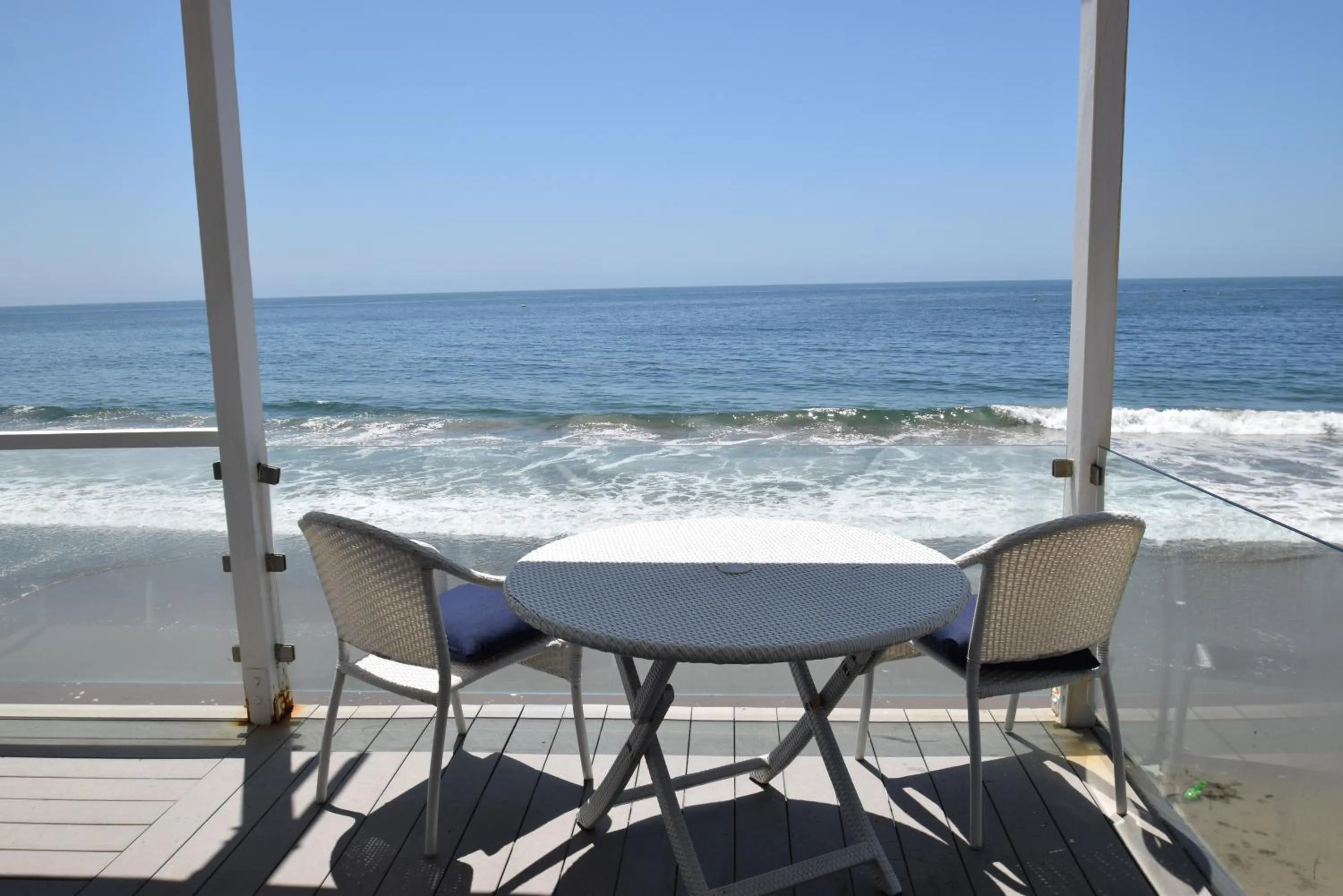Patio in Malibu Private Beach Apartments
