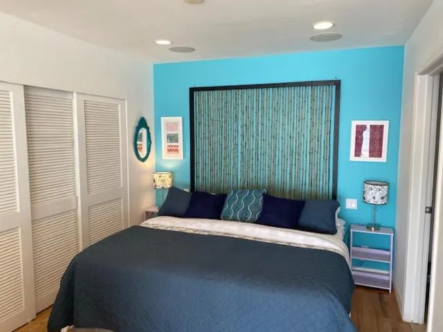 Bedroom, Bed in Malibu Private Beach Apartments
