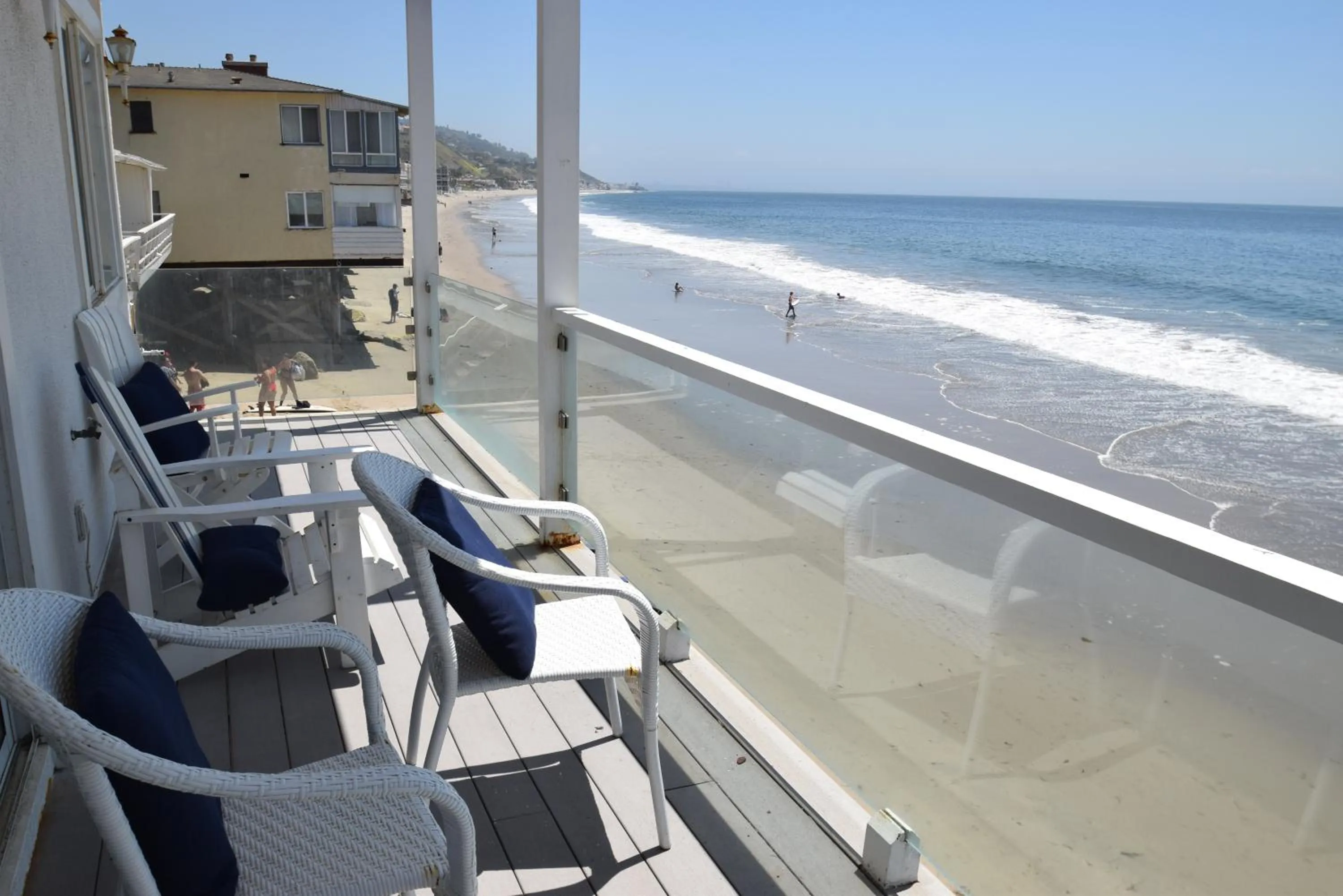 Balcony/Terrace in Malibu Private Beach Apartments