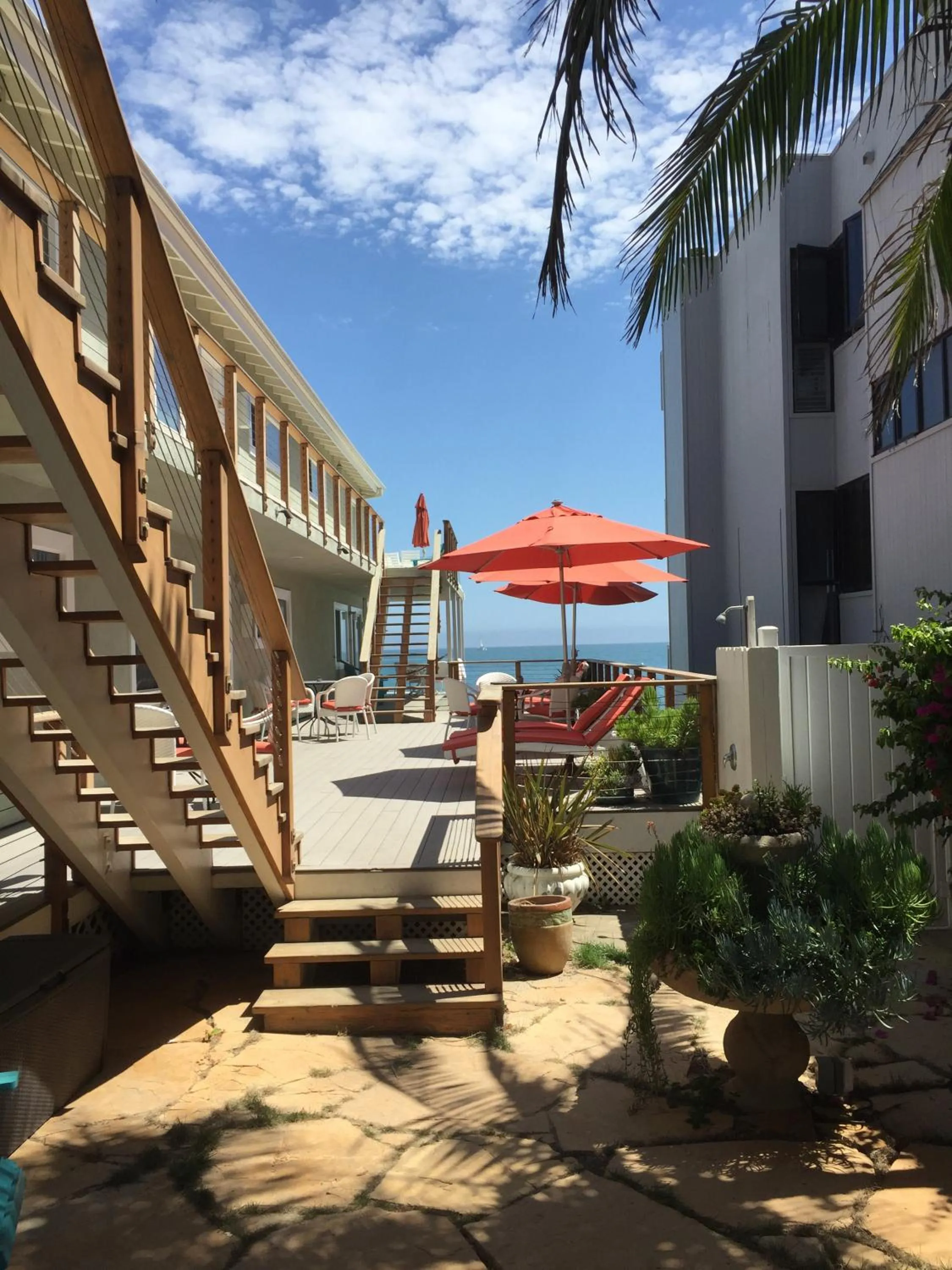 Balcony/Terrace in Malibu Private Beach Apartments