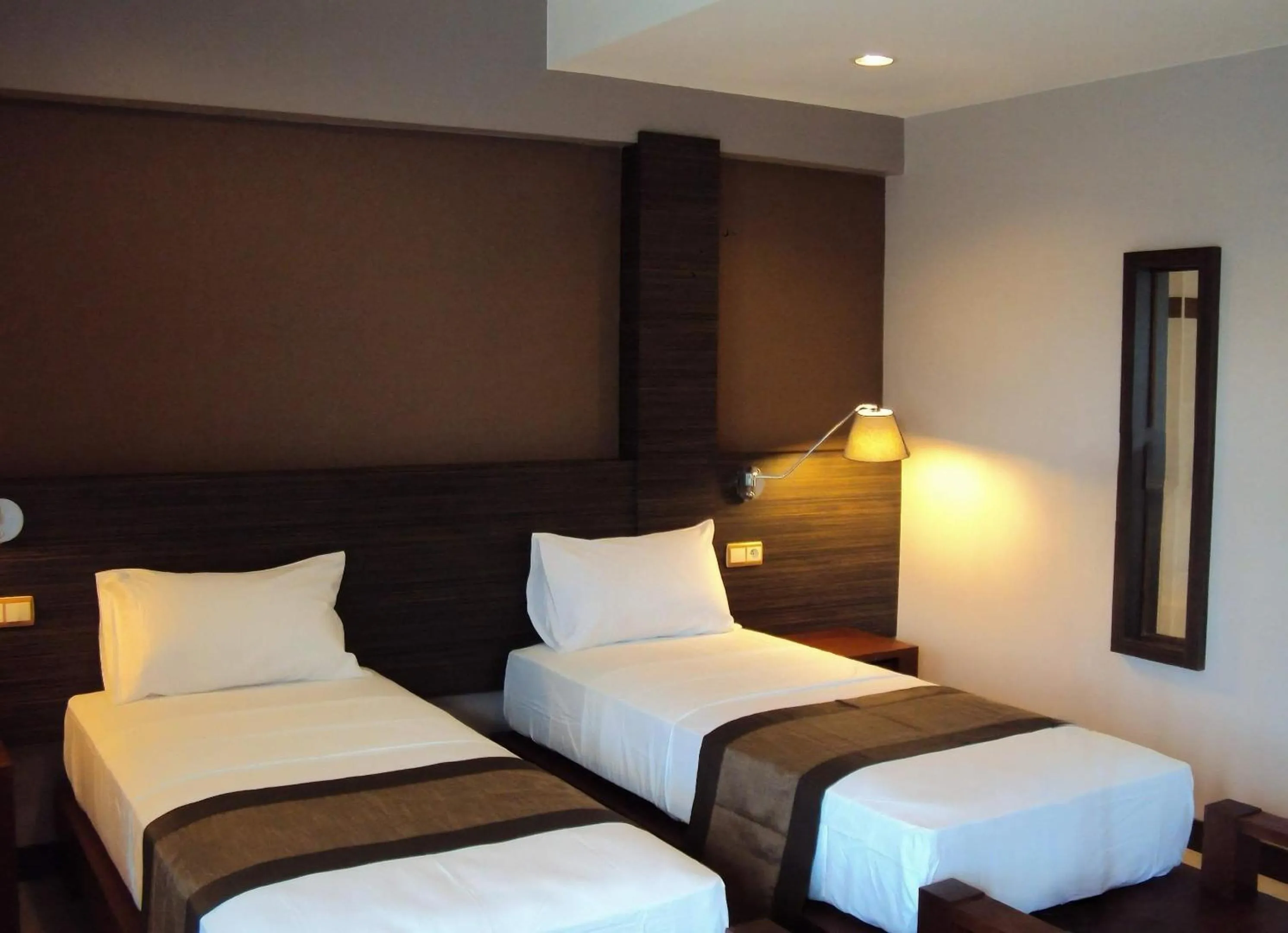 Bed in Hotel Colibri