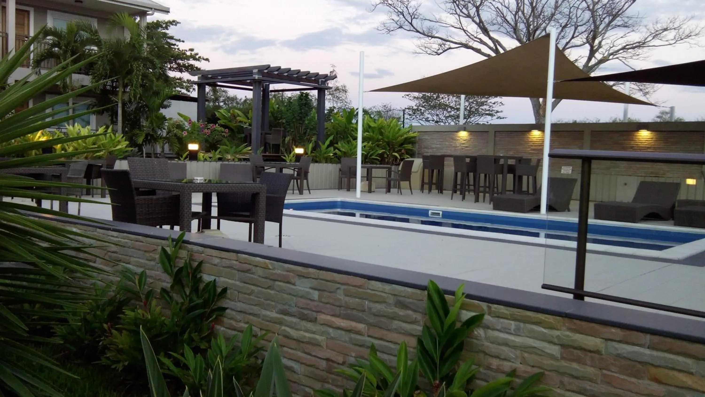 Swimming pool in Hotel Colibri