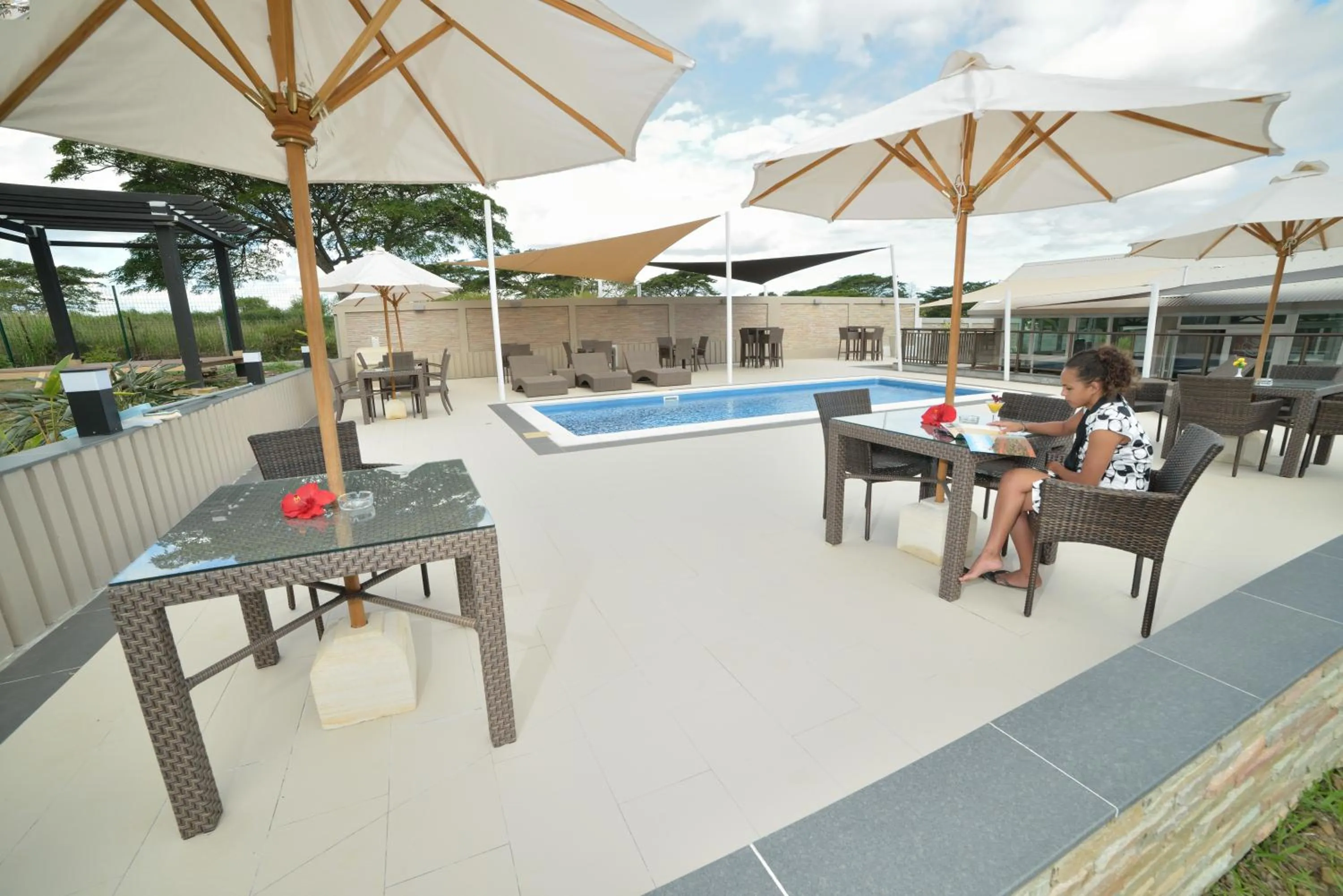 Swimming pool in Hotel Colibri