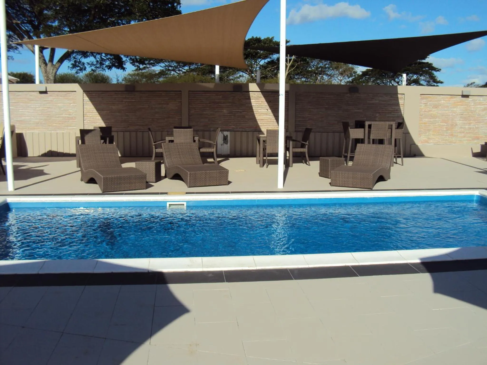 Swimming pool in Hotel Colibri