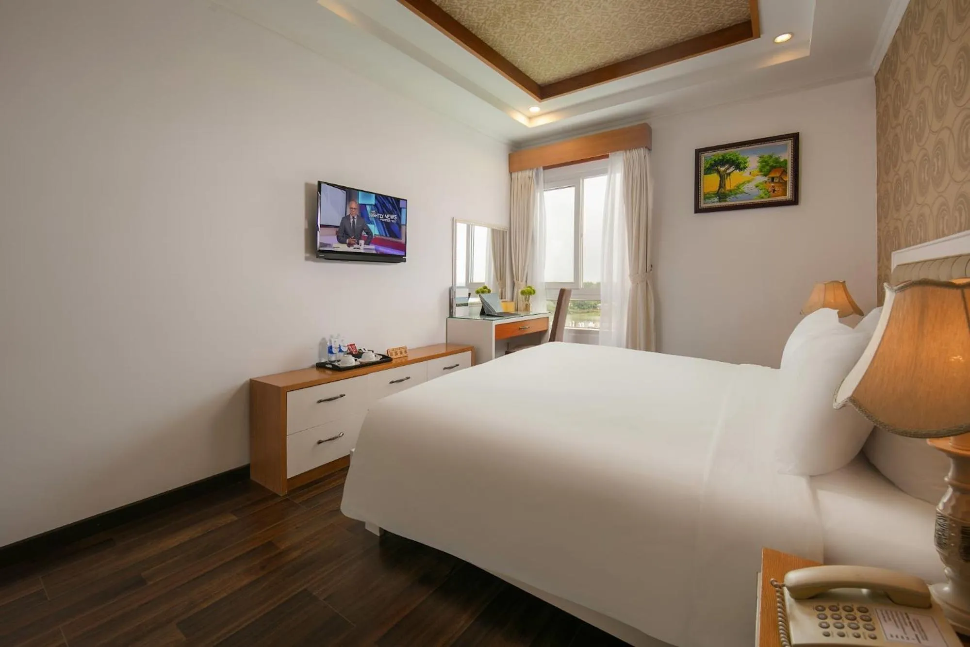 Photo of the whole room, Bed in Nesta Hotel Can Tho