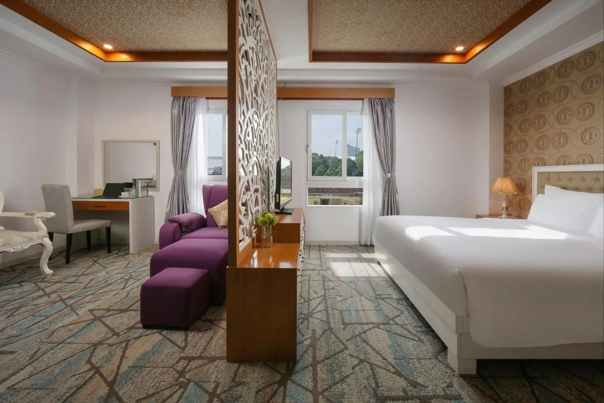 Premier Double Room with City View in Nesta Hotel Can Tho Premier Double Room with City View in Nesta Hotel Can Tho